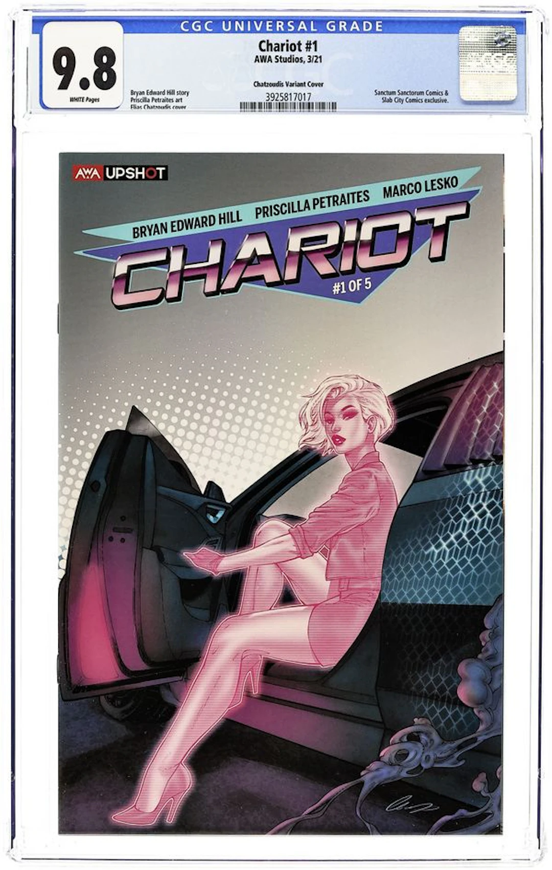 Chariot (2021 AWA) 1SANCTUM.A CGC 9.8