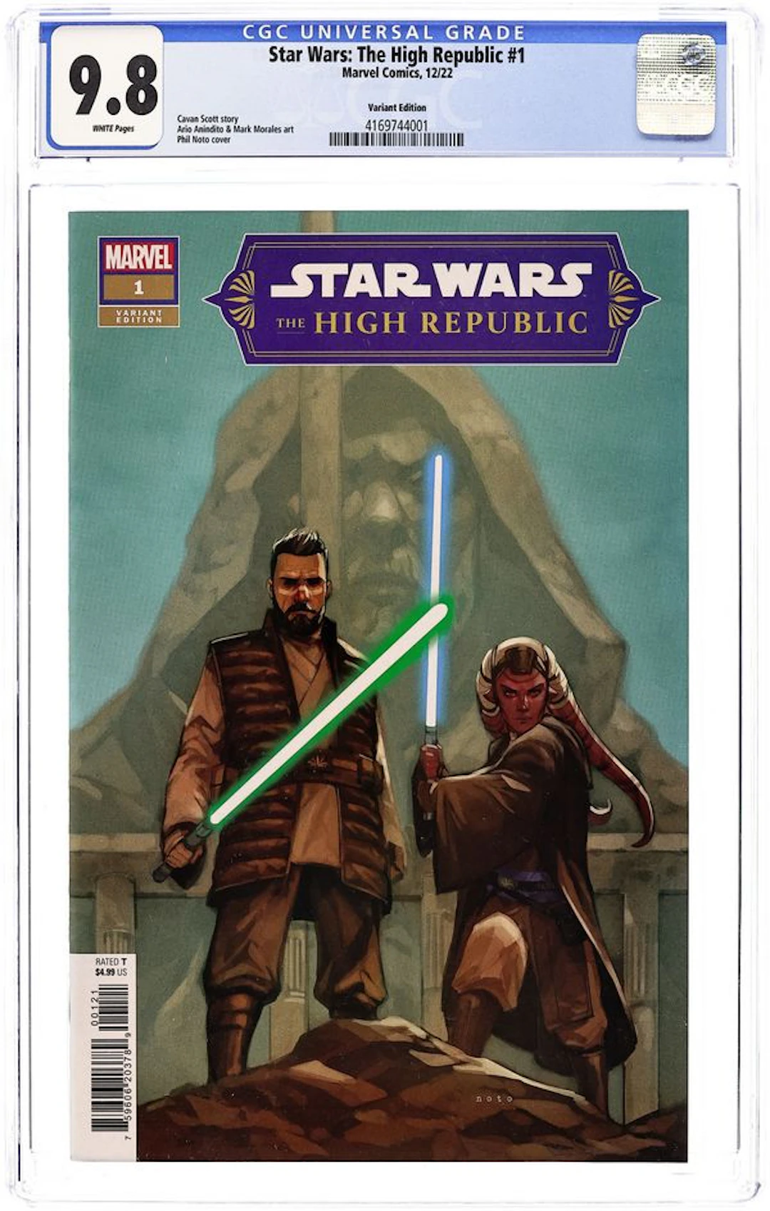 Star Wars the High Republic (2022 Marvel) 1B CGC 9.8