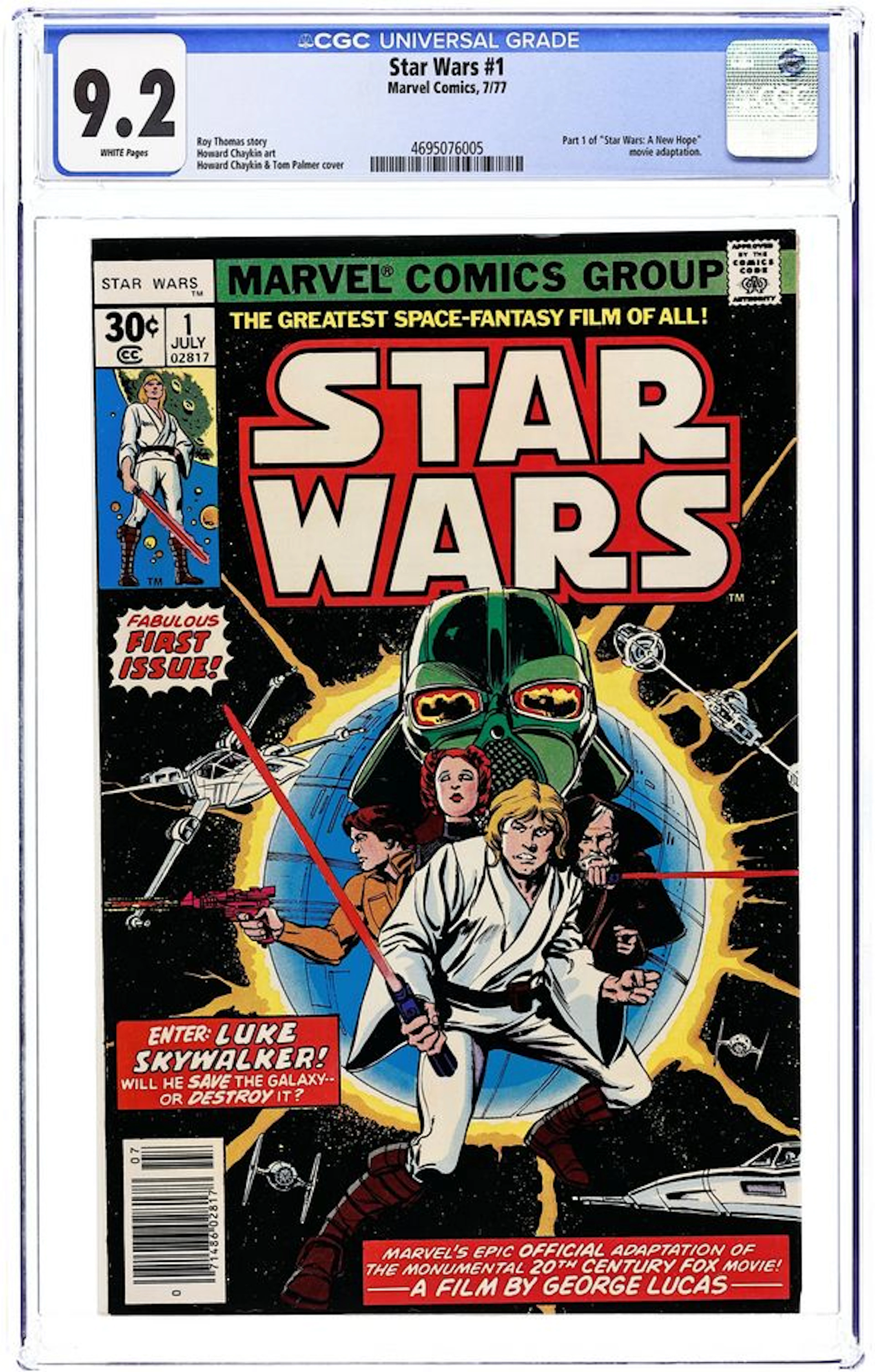 Star Wars (1977 Marvel) 1 CGC 9.2