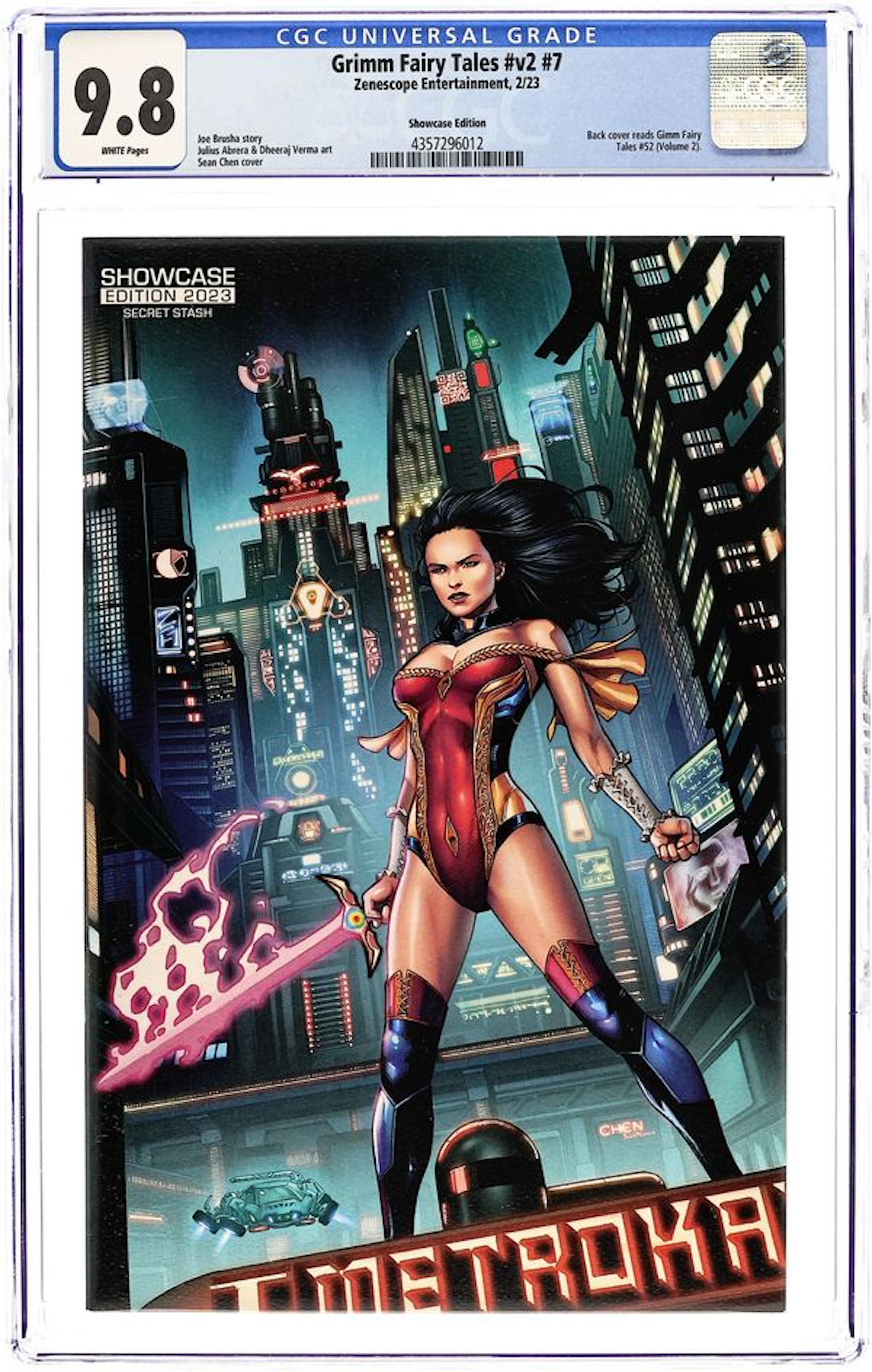 Grimm Fairy Tales (2016 2nd Series) 52SHOWCASE.B CGC 9.8