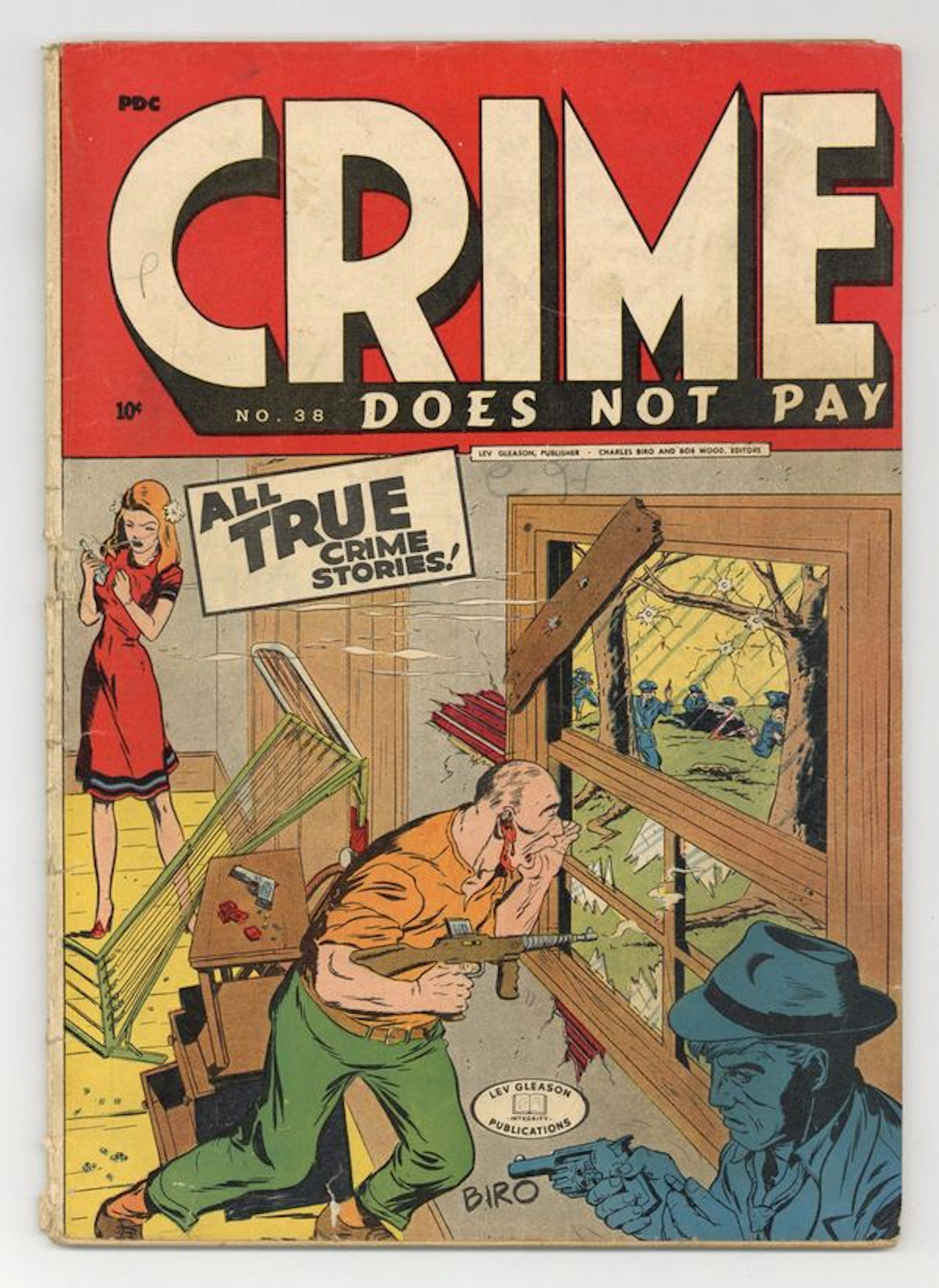 Crime Does Not Pay (1942-1955 Lev Gleason) 38 GD 2.0