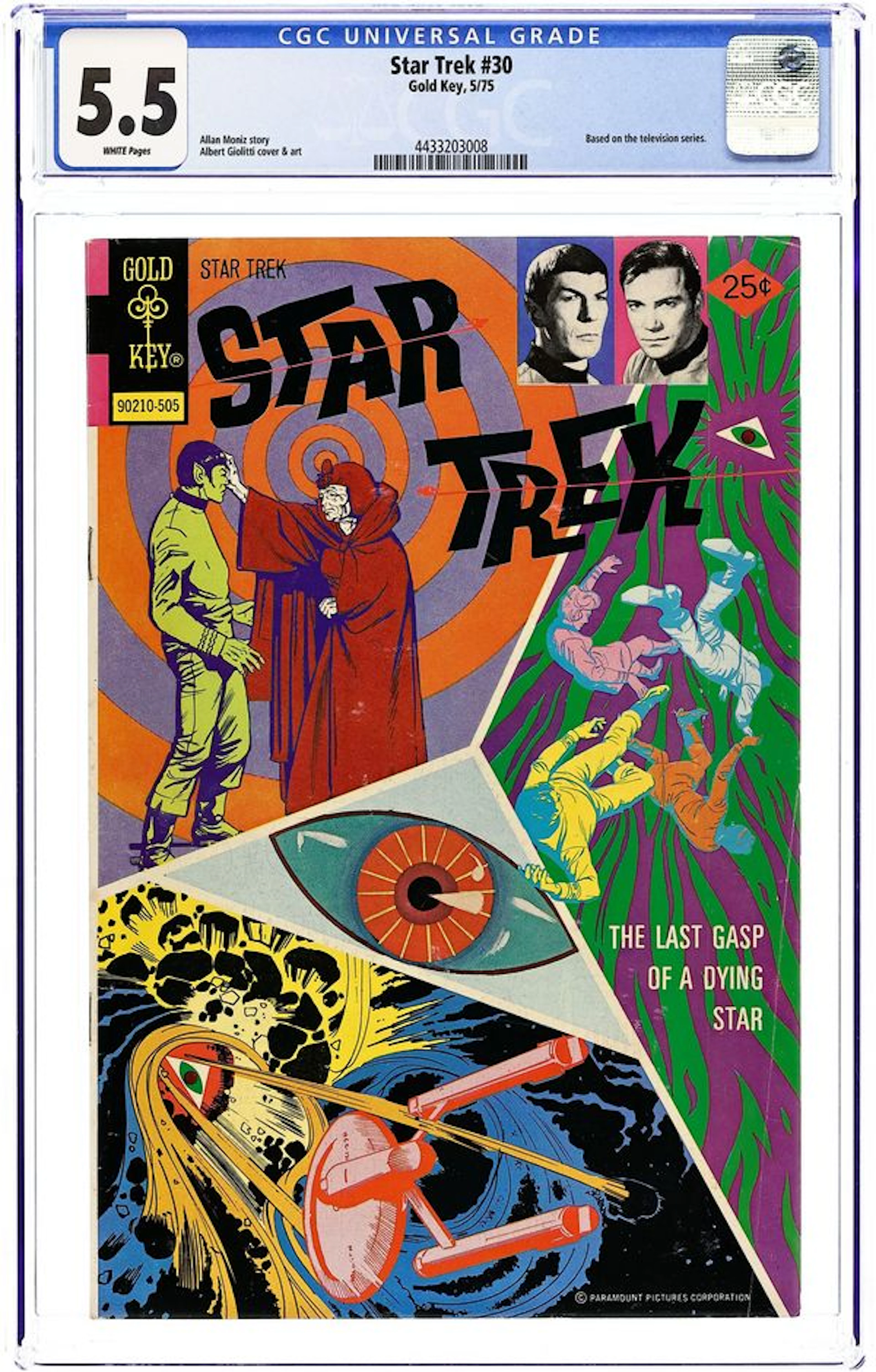 Star Trek (1967 Gold Key) 30 CGC 5.5