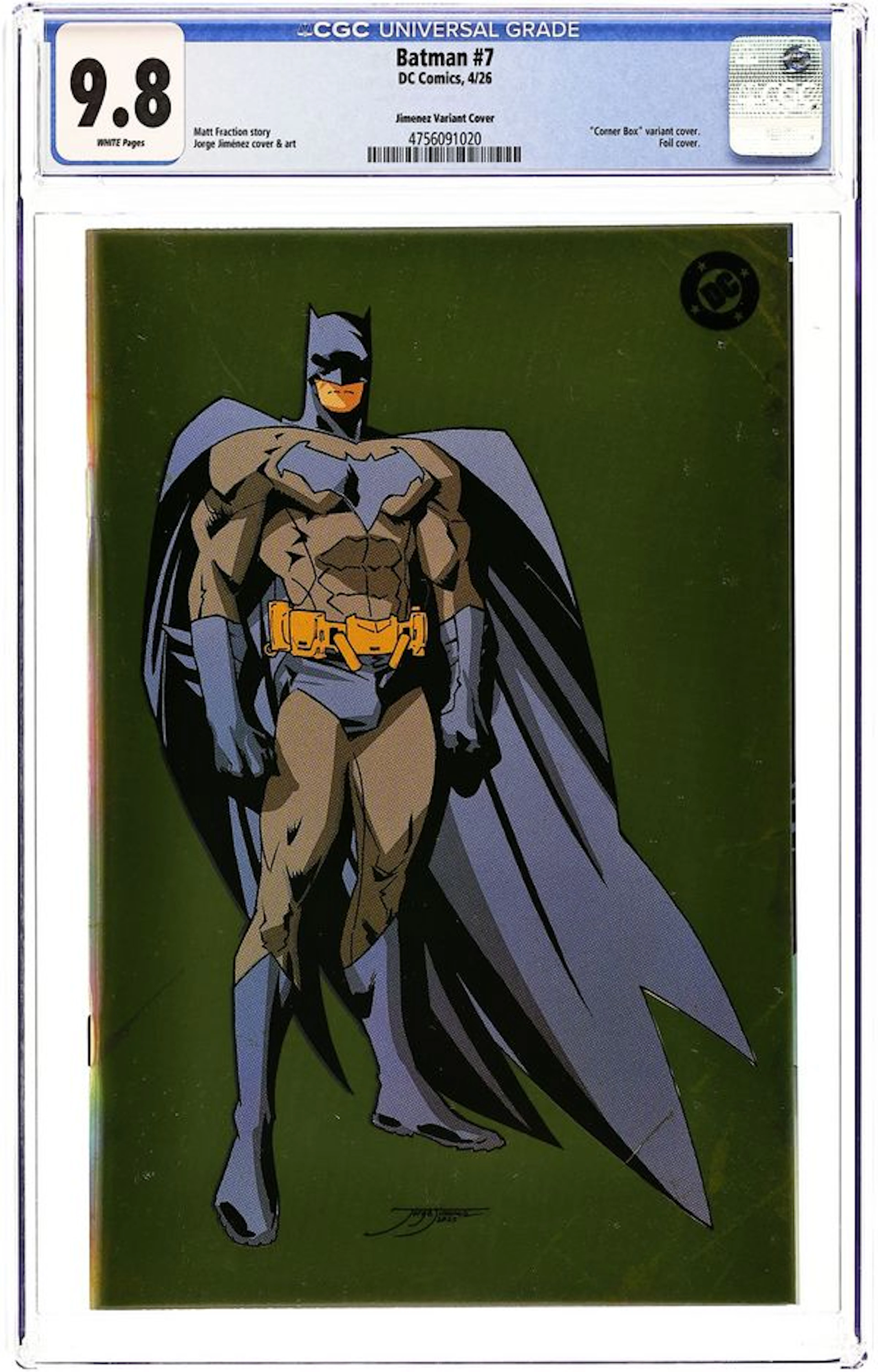 Batman (2025 4th Series) 7H CGC 9.8
