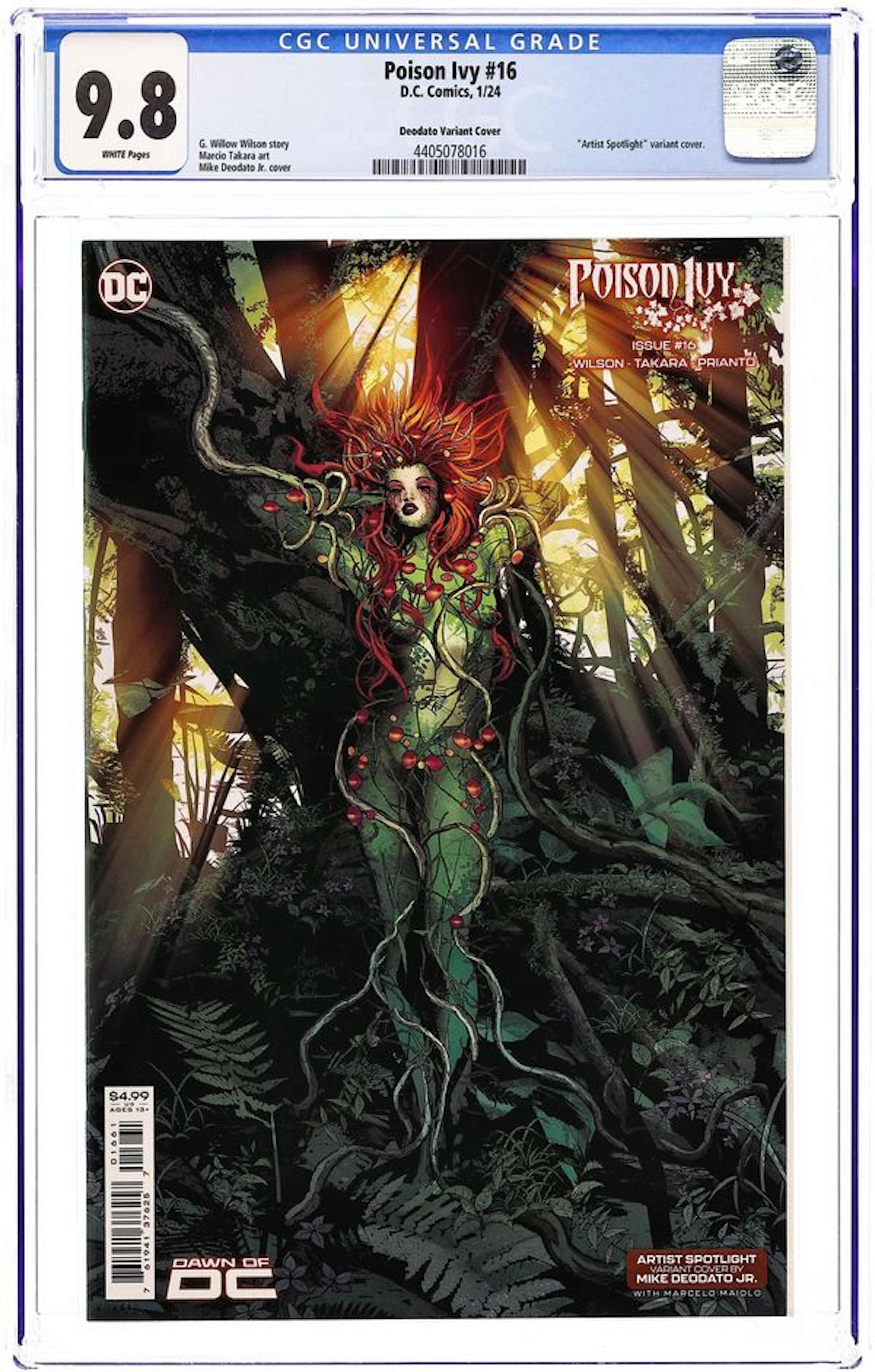 Poison Ivy (2022 DC) 16D CGC 9.8