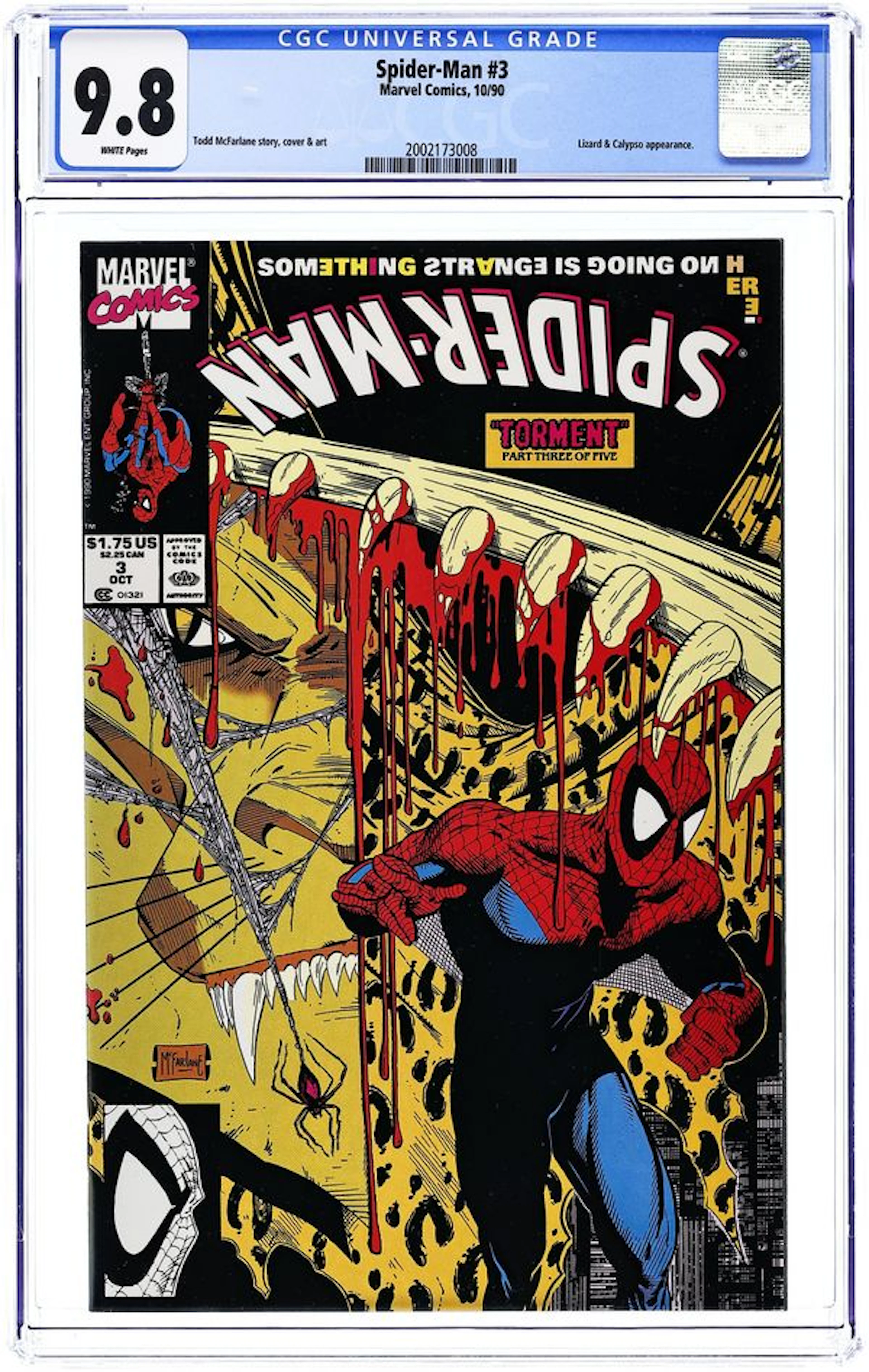 Spider-Man (1990 Marvel) 3D CGC 9.8