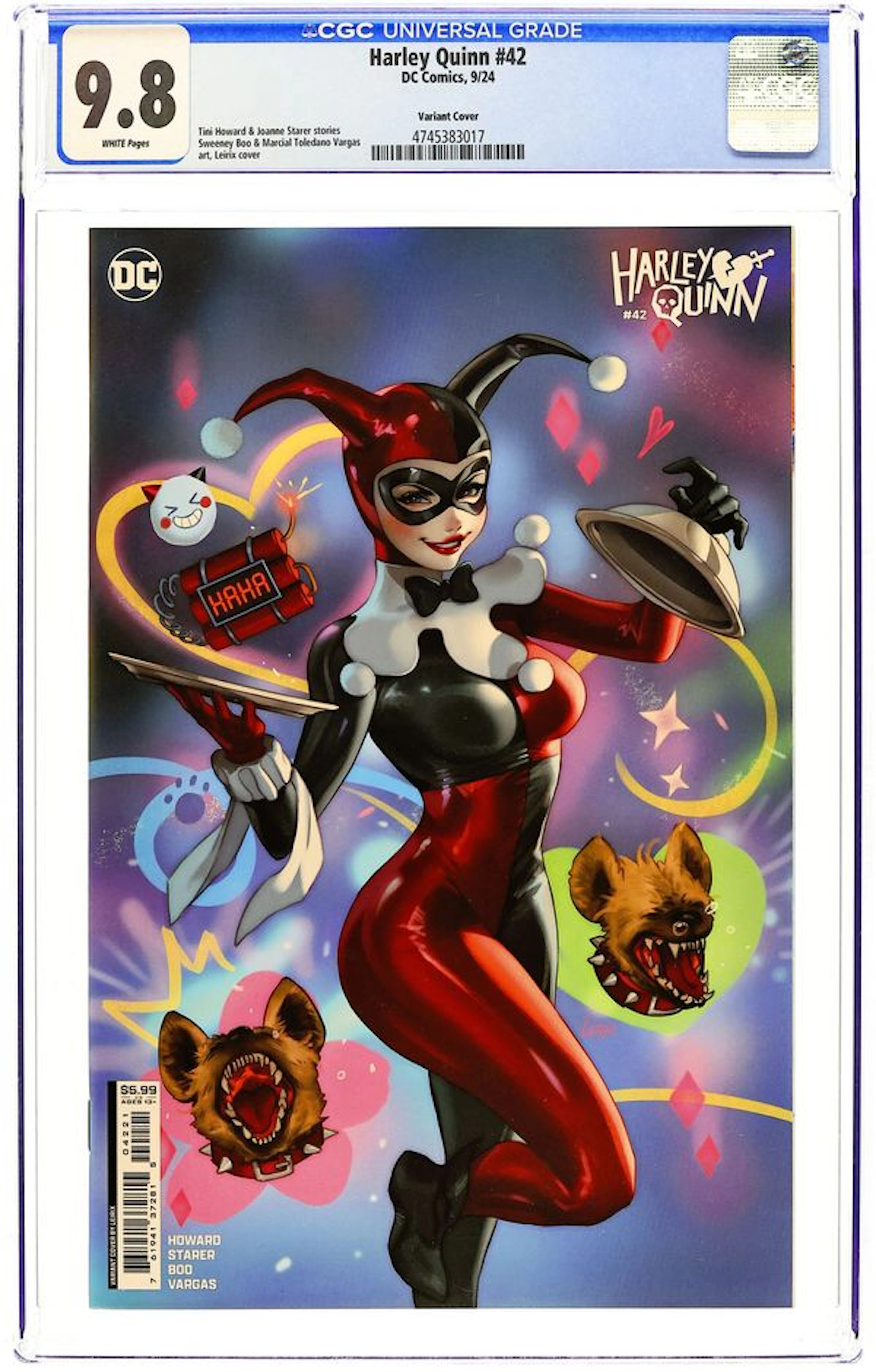 Harley Quinn (2021 DC) 42B CGC 9.8