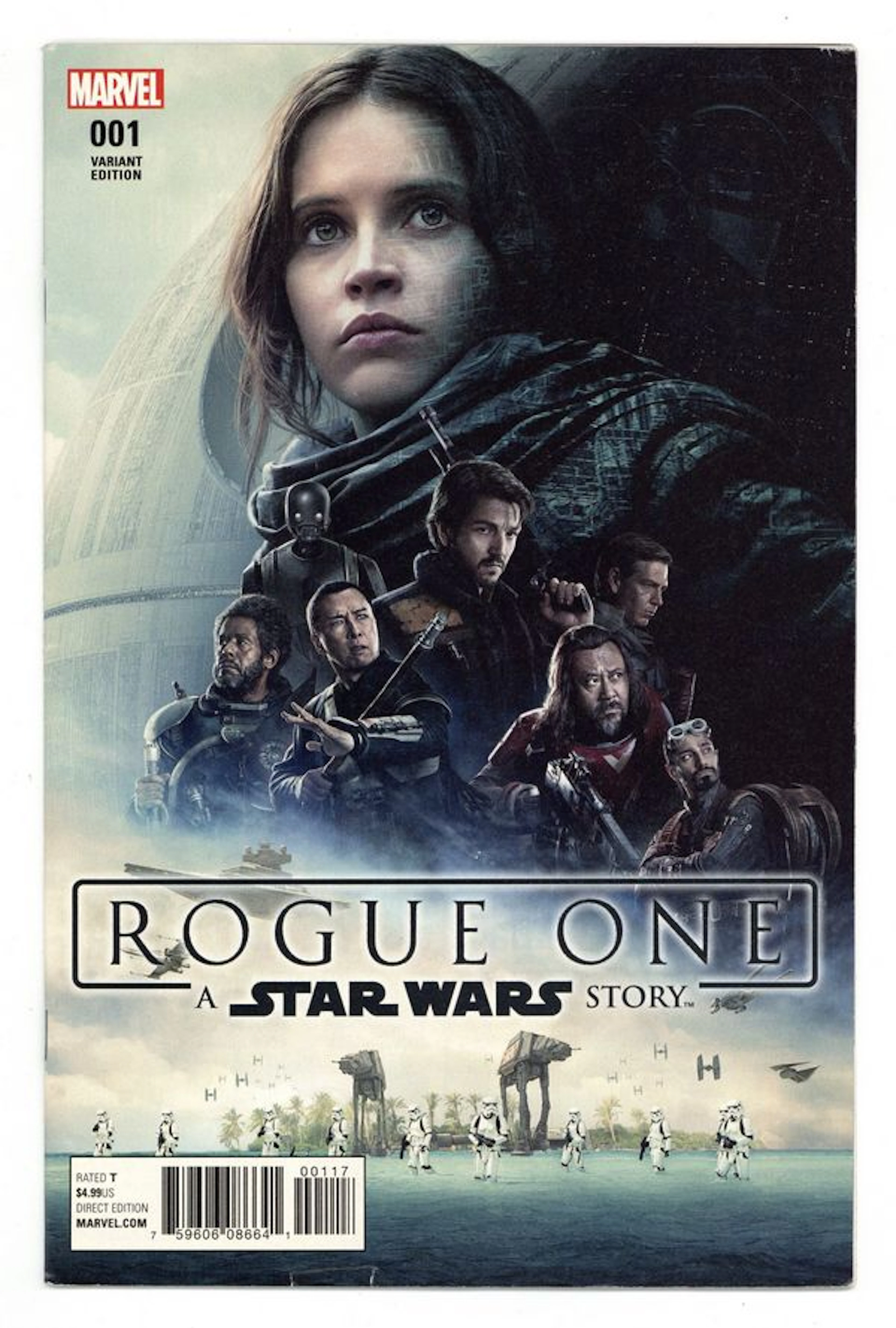 Star Wars Rogue One (2017 Marvel) 1WALMART VG/FN 5.0