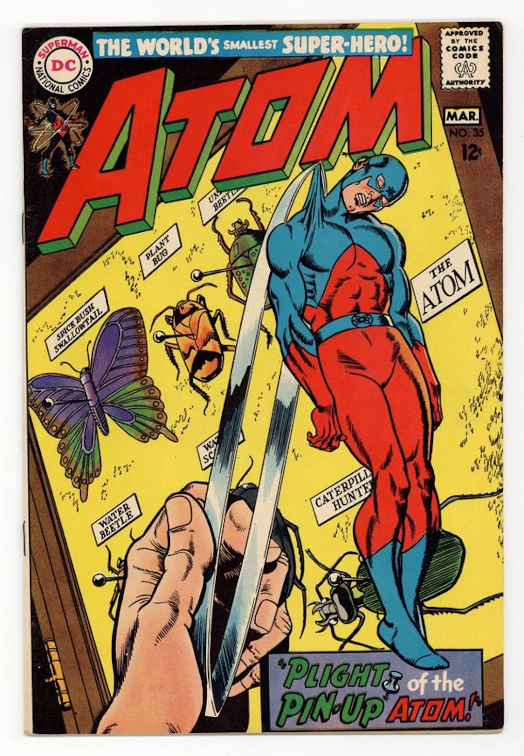 Atom (1962) 35 FN/VF 7.0