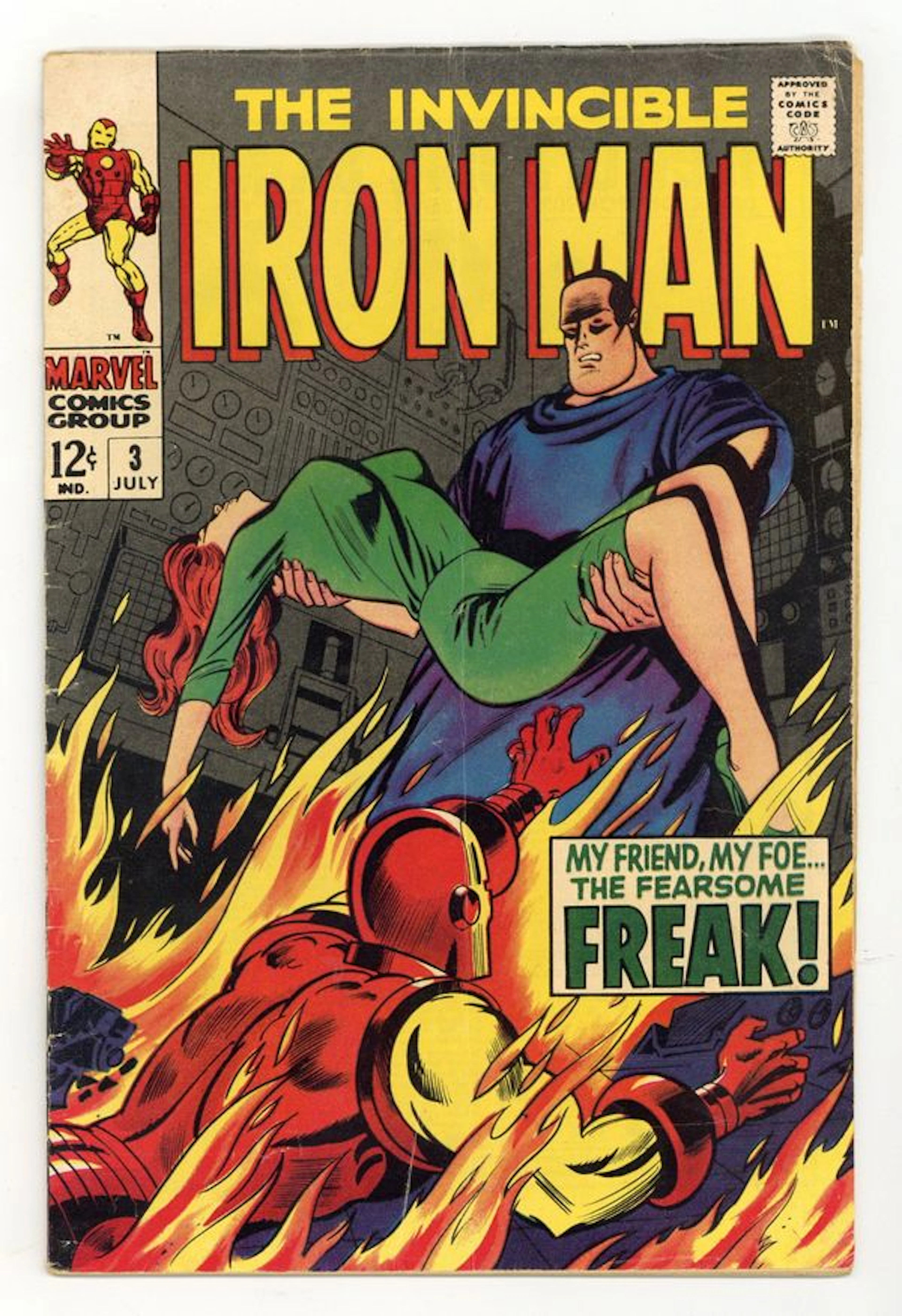 Iron Man (1968 1st Series) 3 GD/VG 3.0