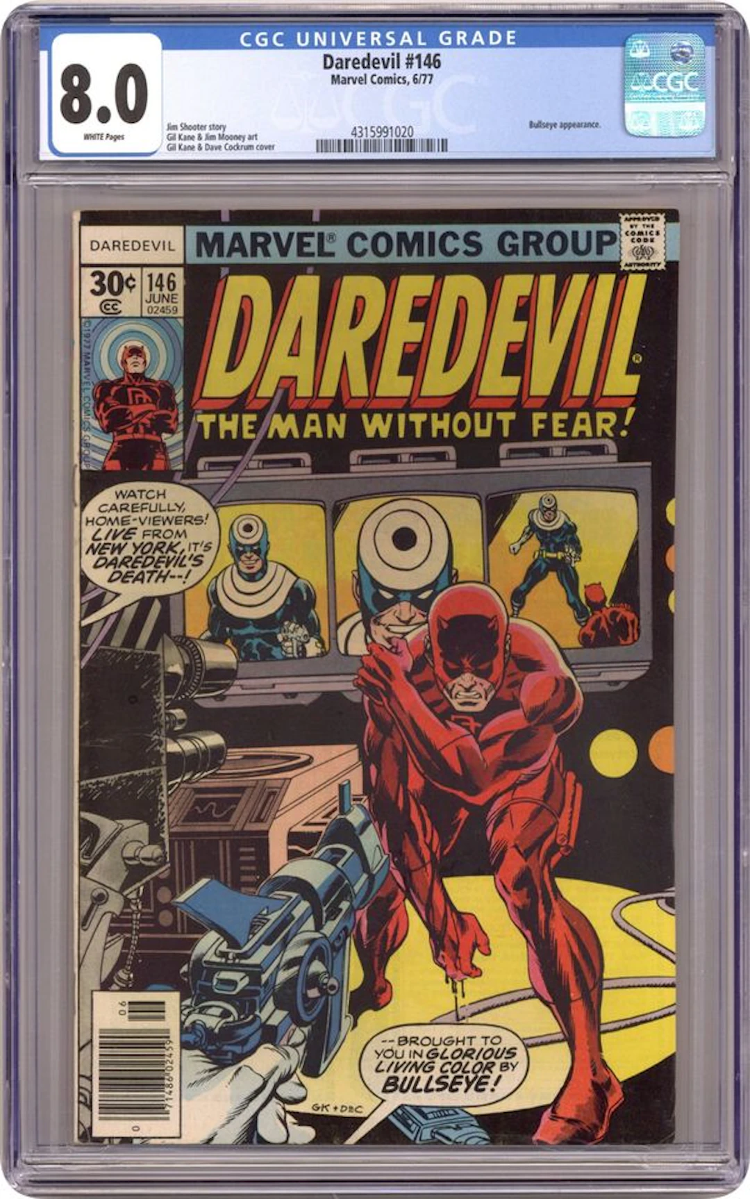 Daredevil (1964 1st Series) 146 CGC 8.0