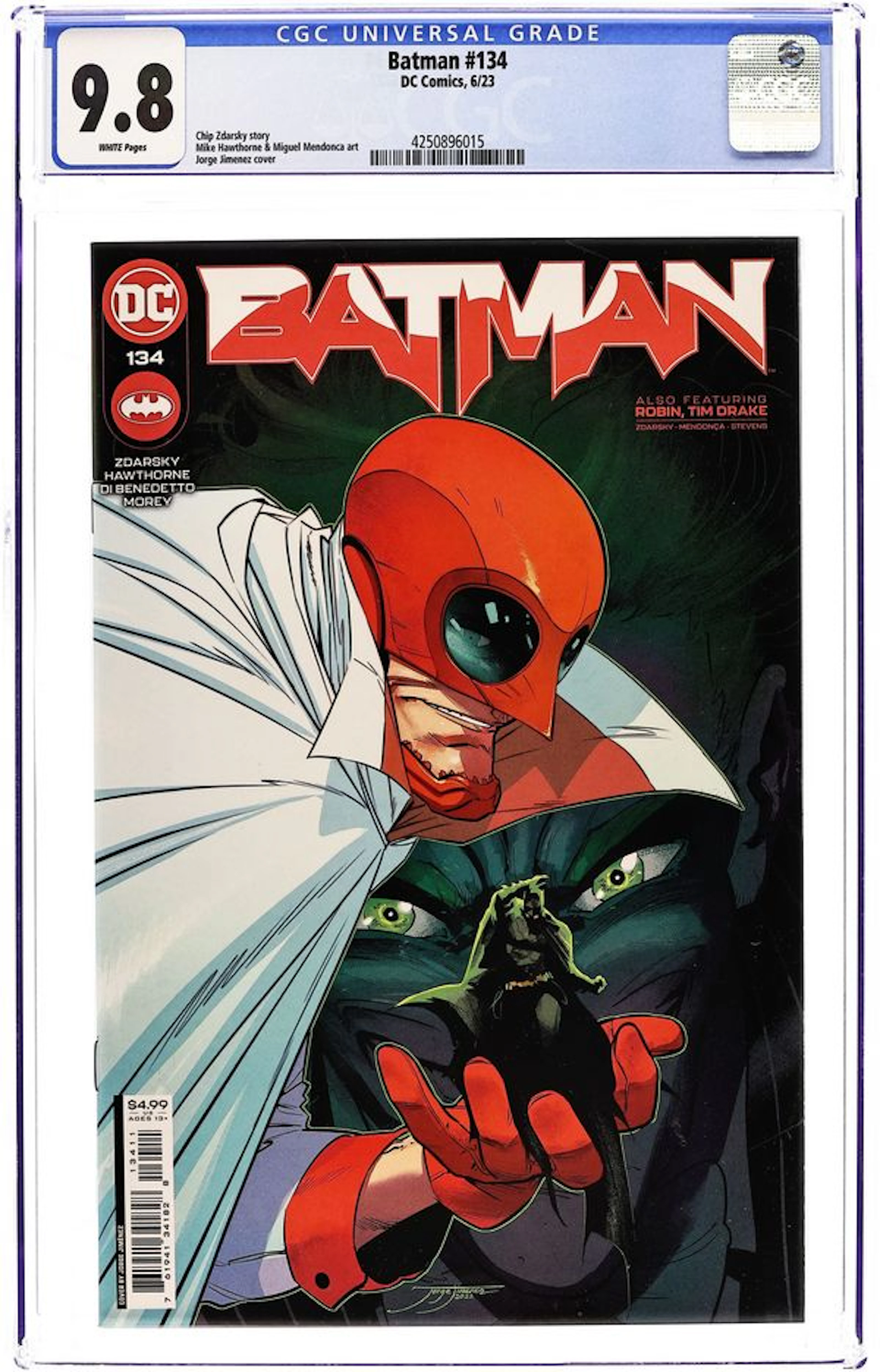 Batman (2016 3rd Series) 134A CGC 9.8