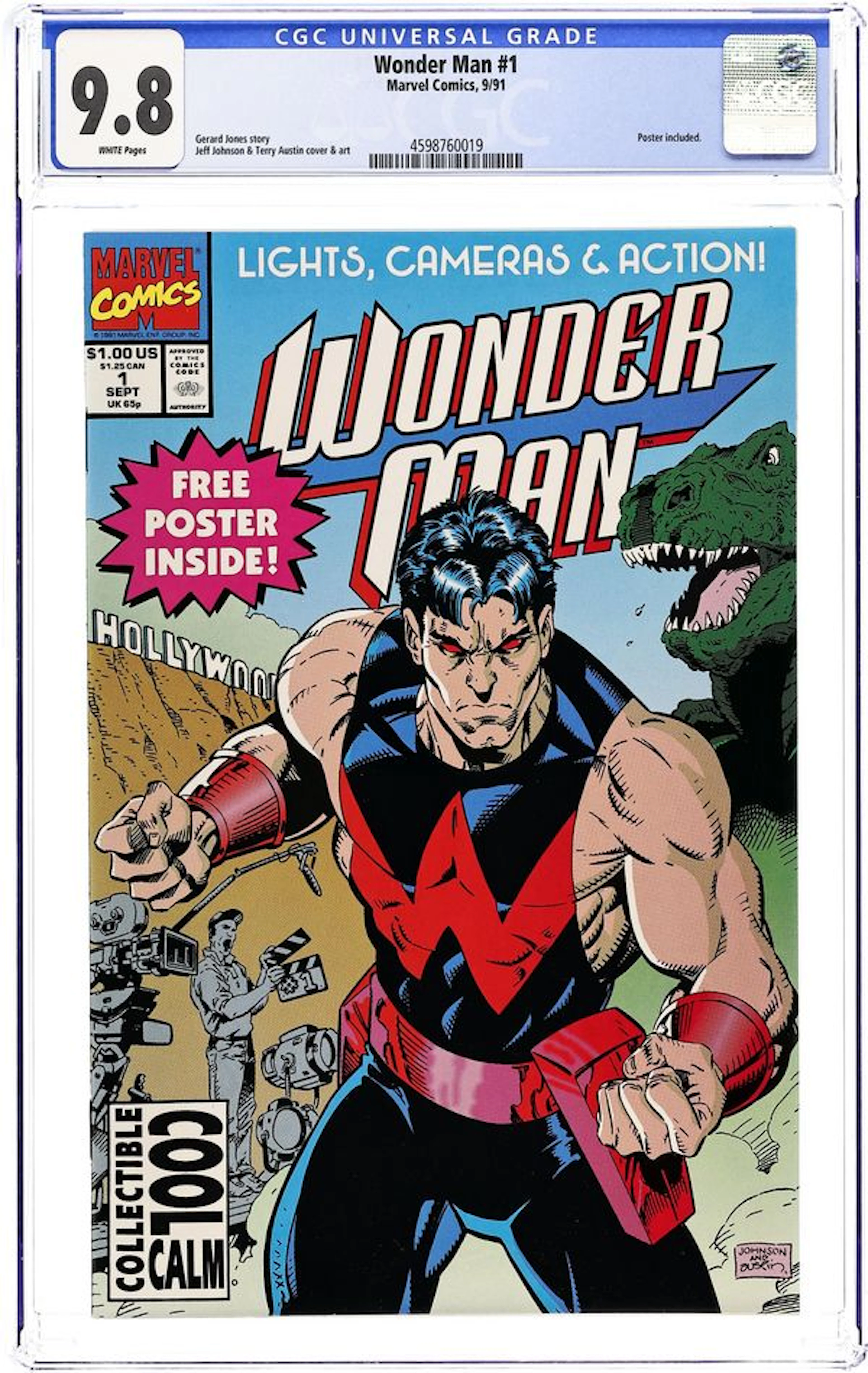 Wonder Man (1991 1st Series) 1D CGC 9.8