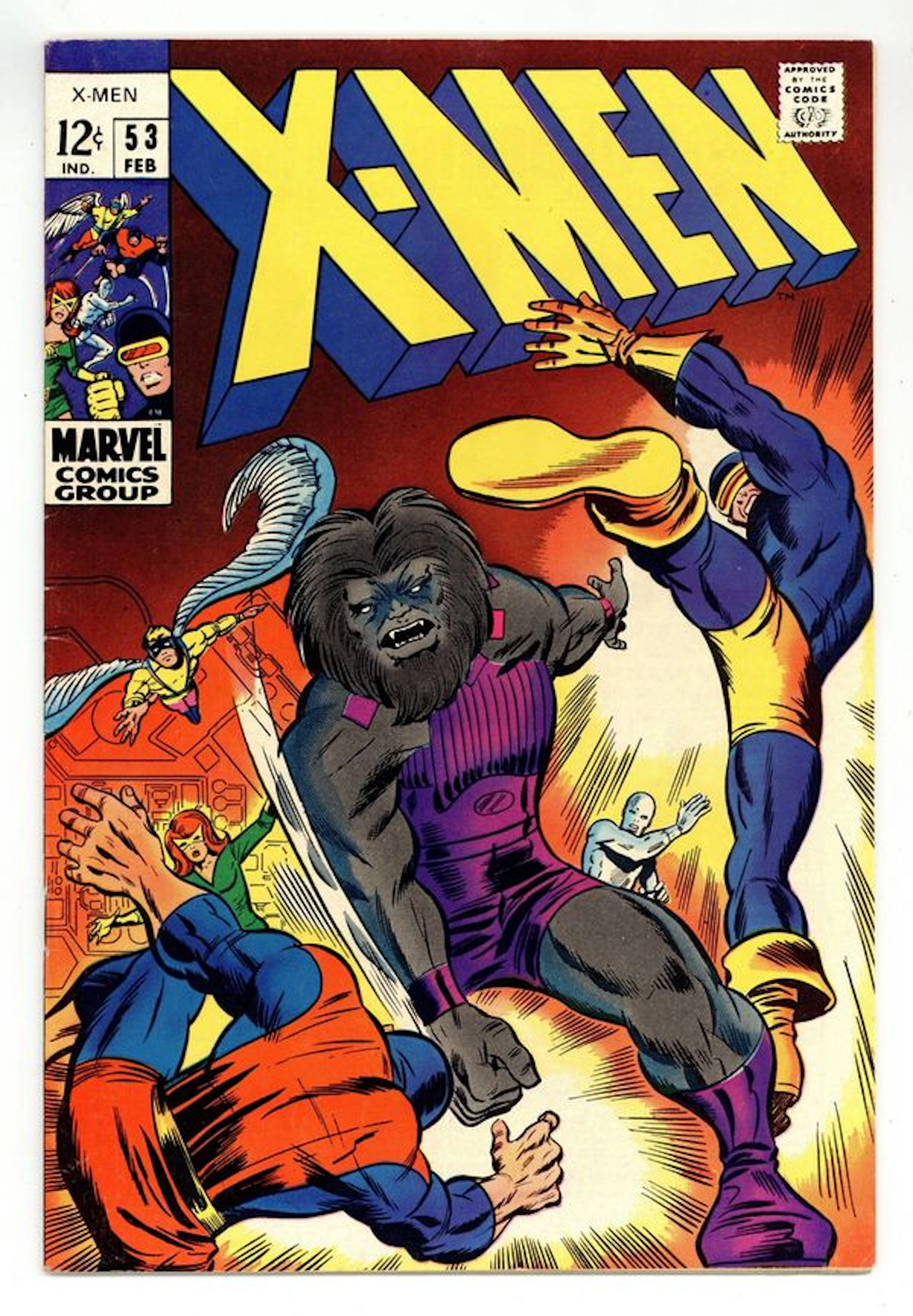 Uncanny X-Men (1963 1st Series) 53 FN+ 6.5