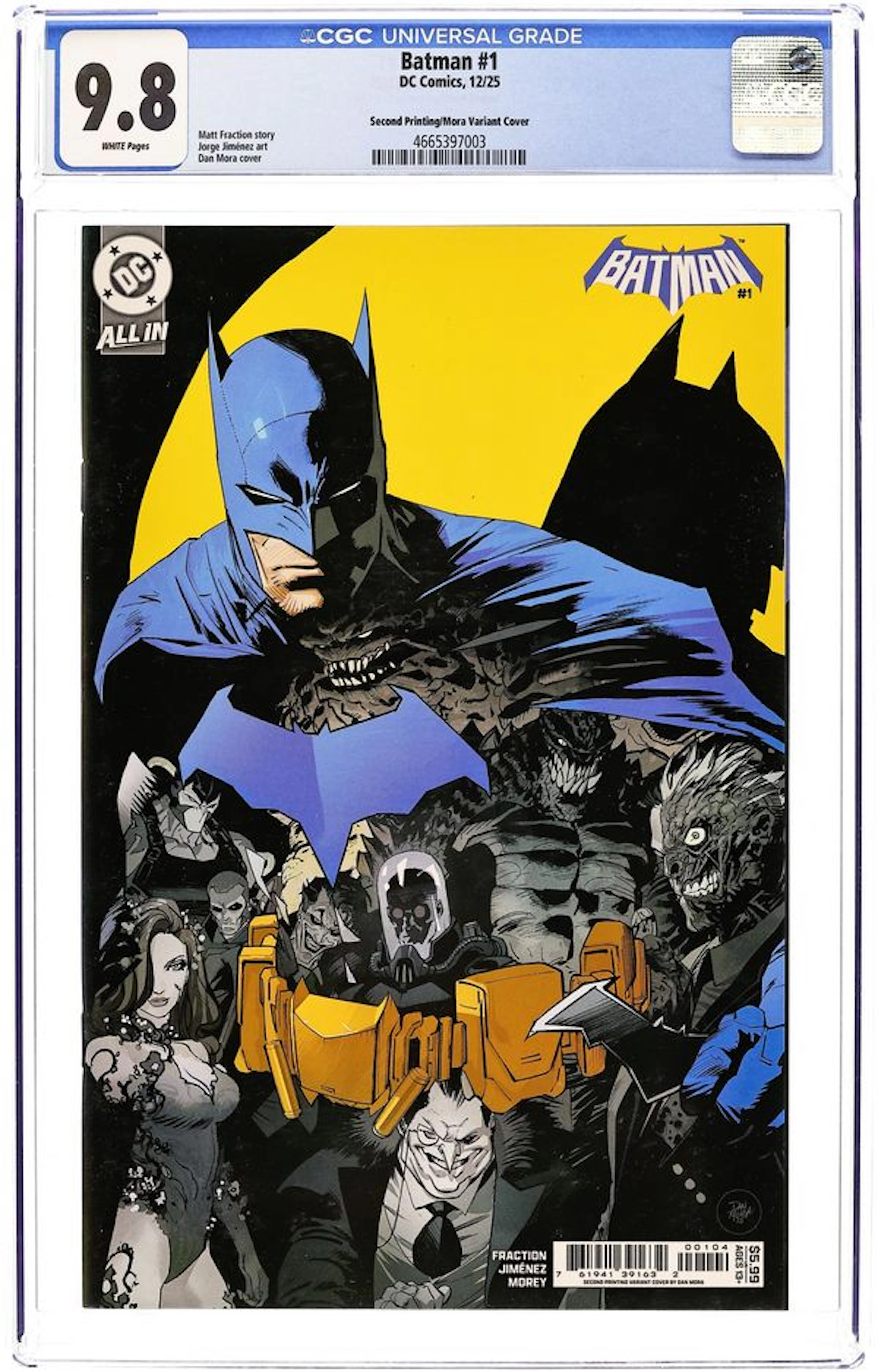 Batman (2025 4th Series) 1Q CGC 9.8