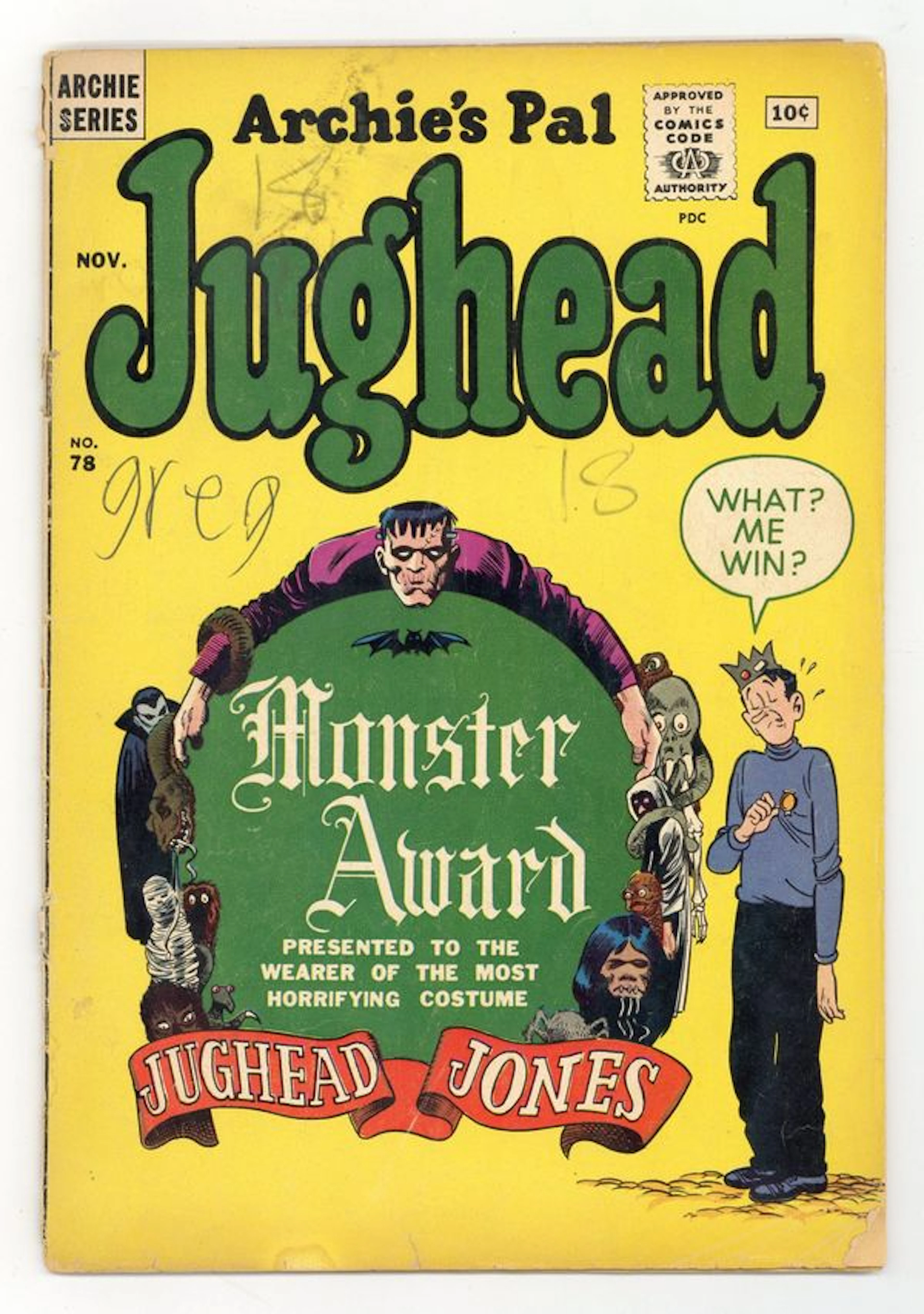 Jughead (1949 1st Series Archie) 78 GD- 1.8