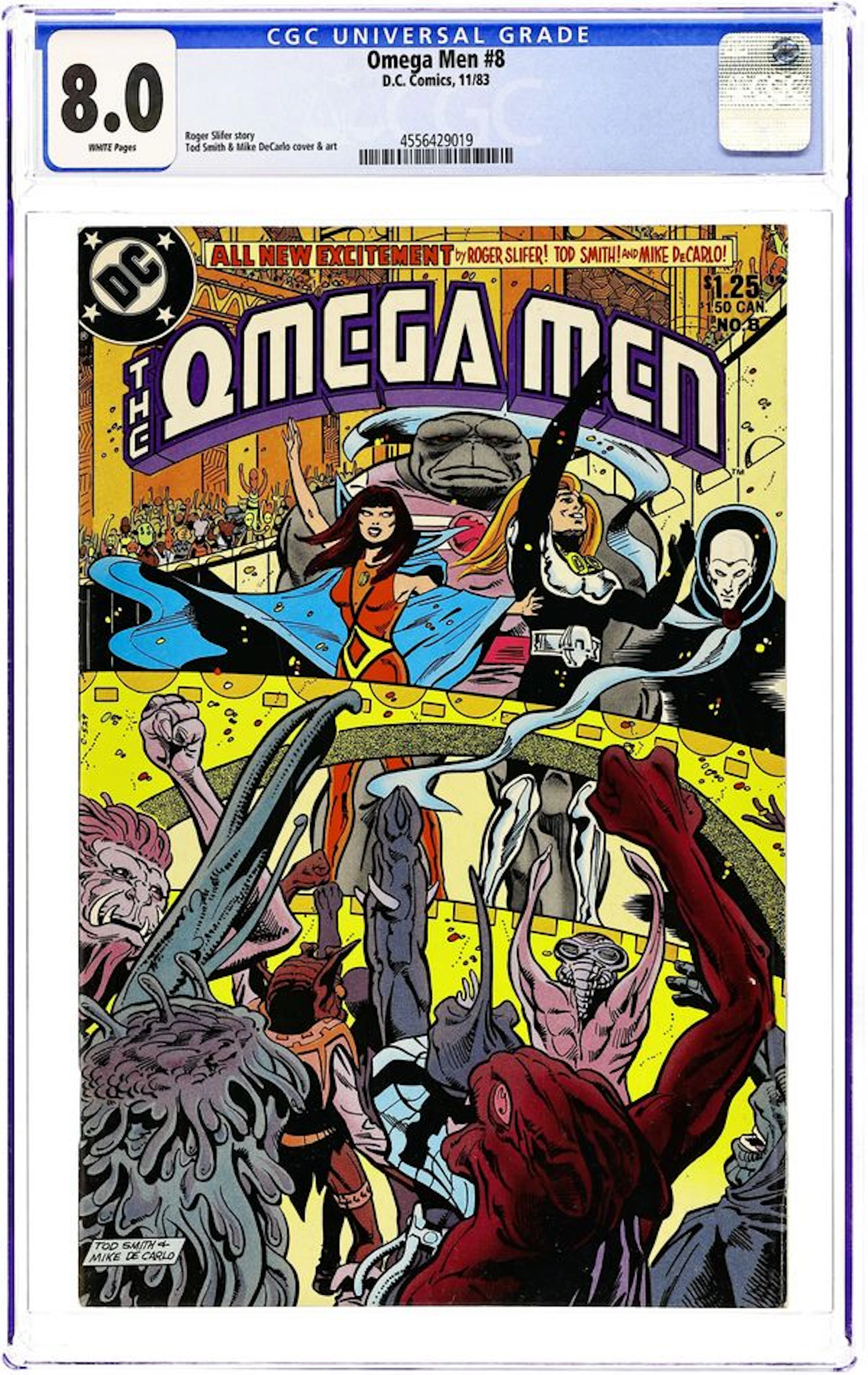 Omega Men (1983 1st Series) 8 CGC 8.0