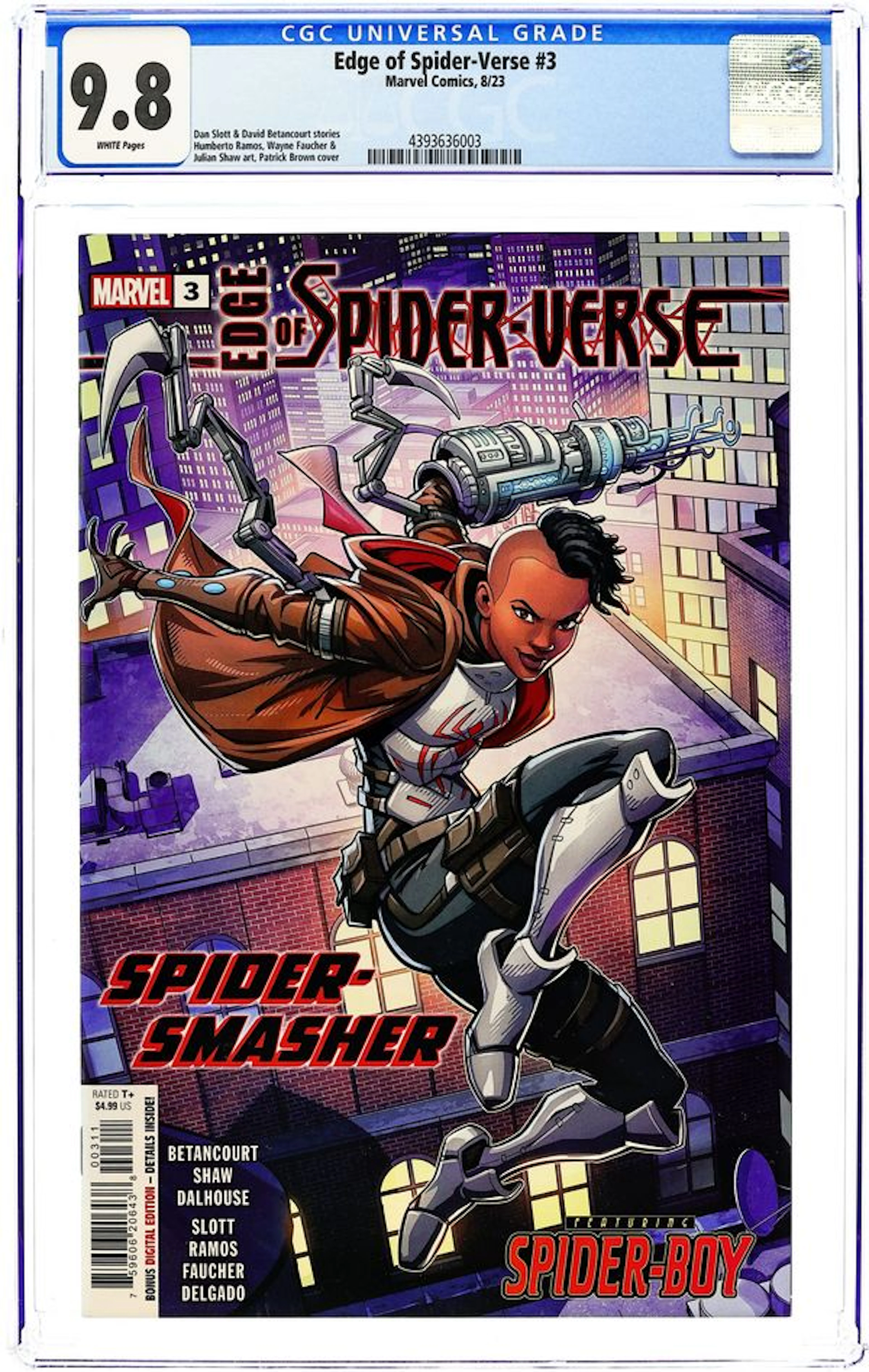 Edge of Spider-Verse (2023 Marvel) 3A CGC 9.8