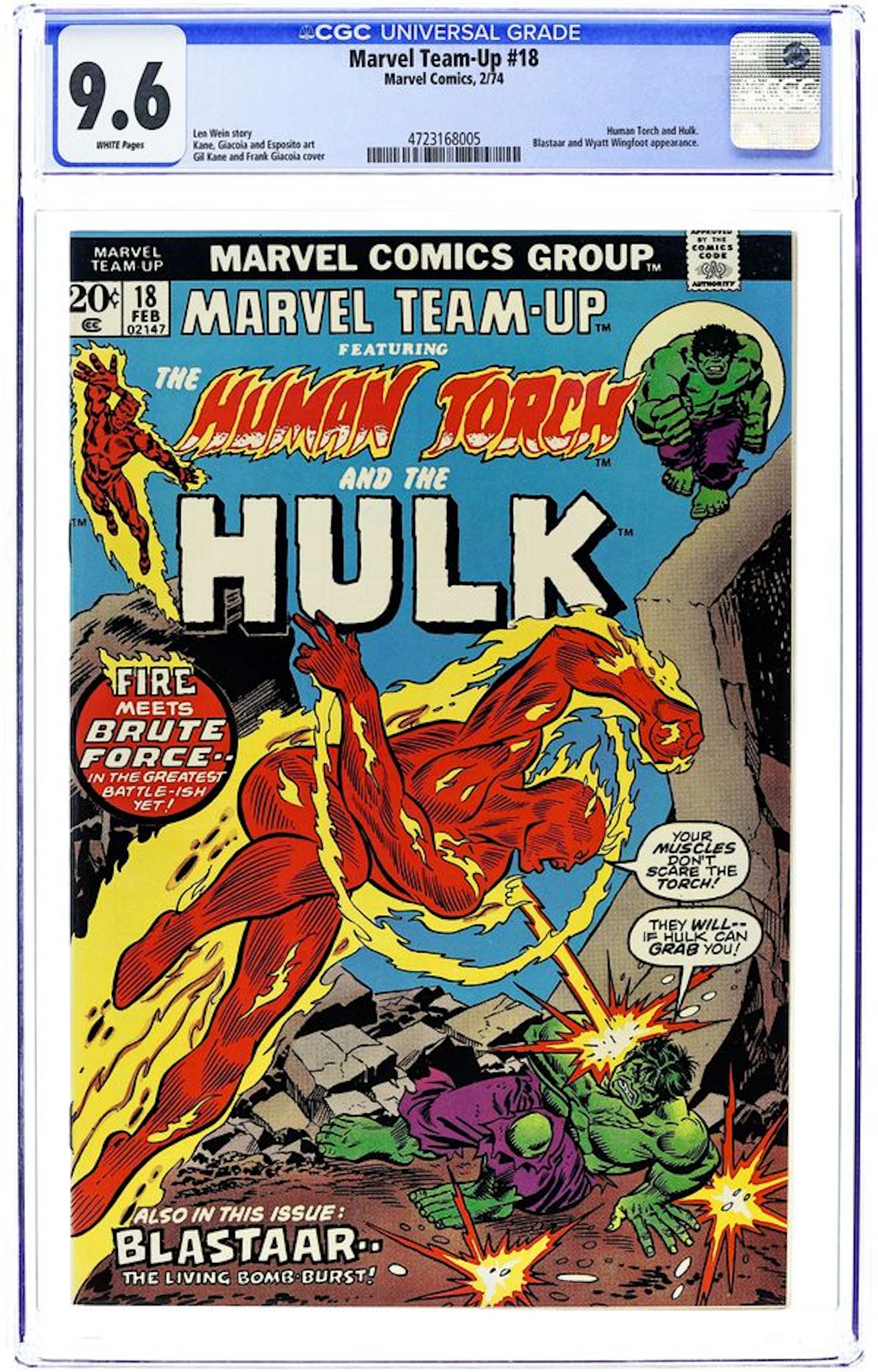 Marvel Team-Up (1972 1st Series) 18 CGC 9.6