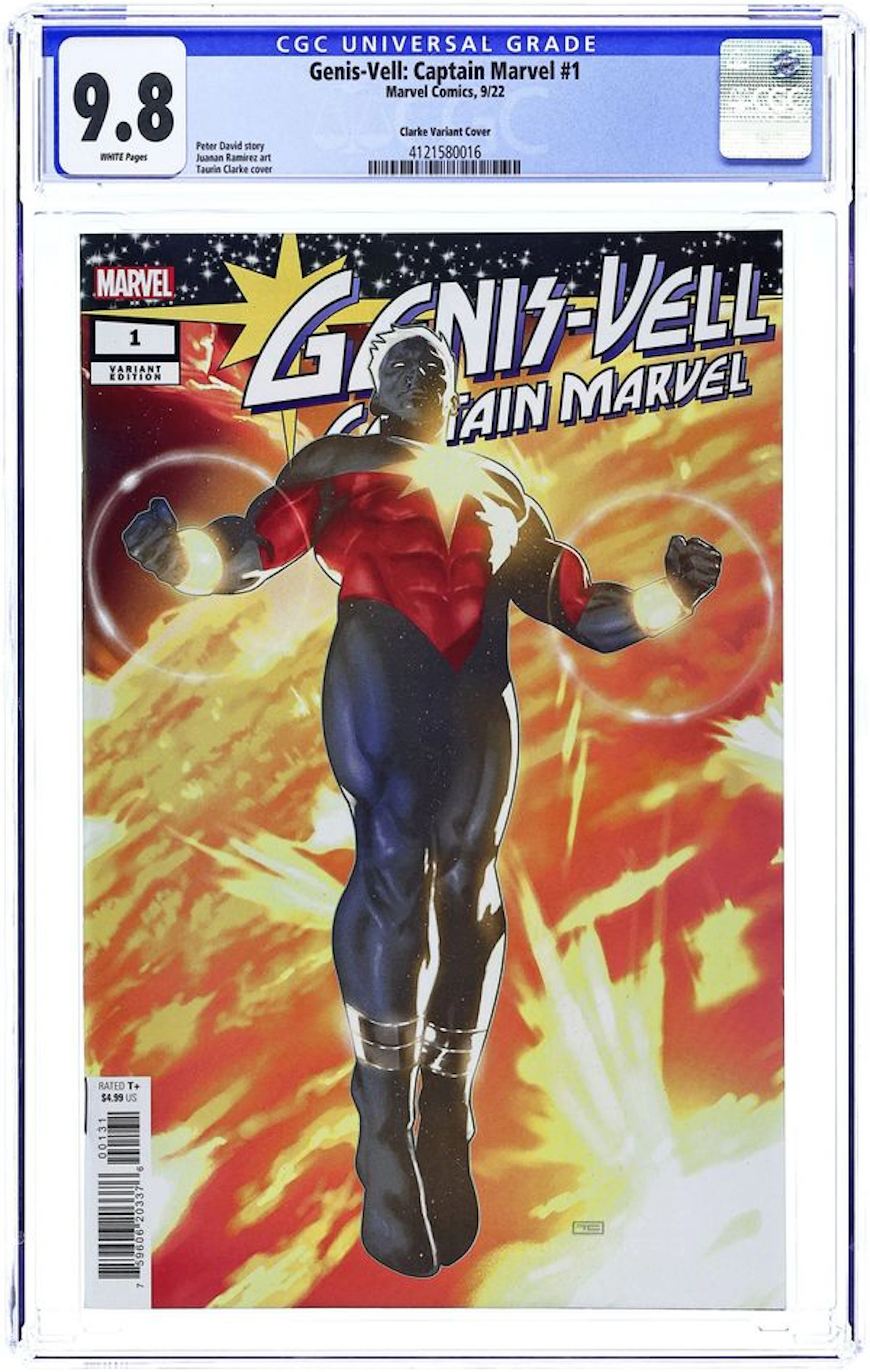 Genis-Vell Captain Marvel (2022 Marvel) 1C CGC 9.8