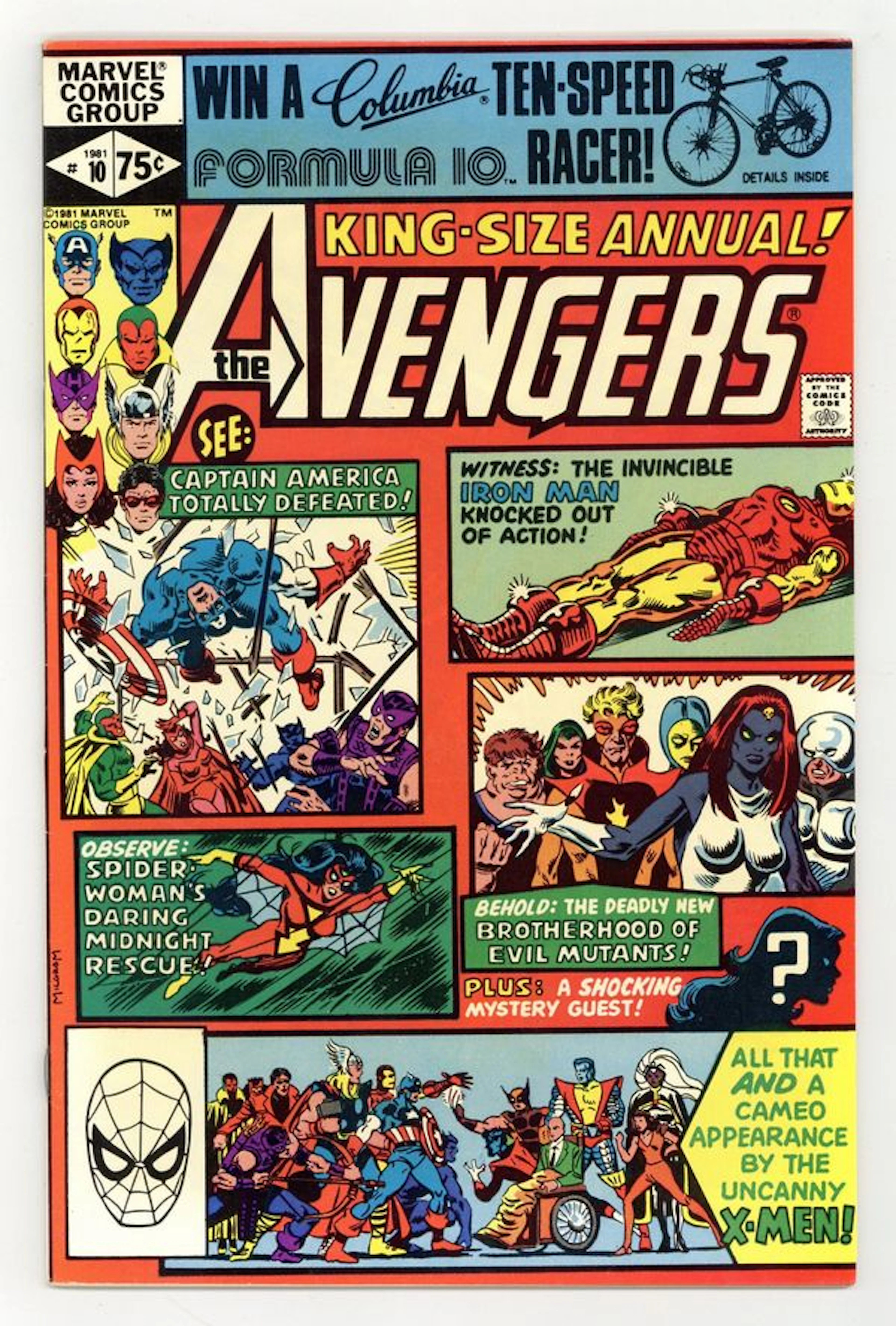 Avengers (1963 1st Series) Annual 10D VG/FN 5.0