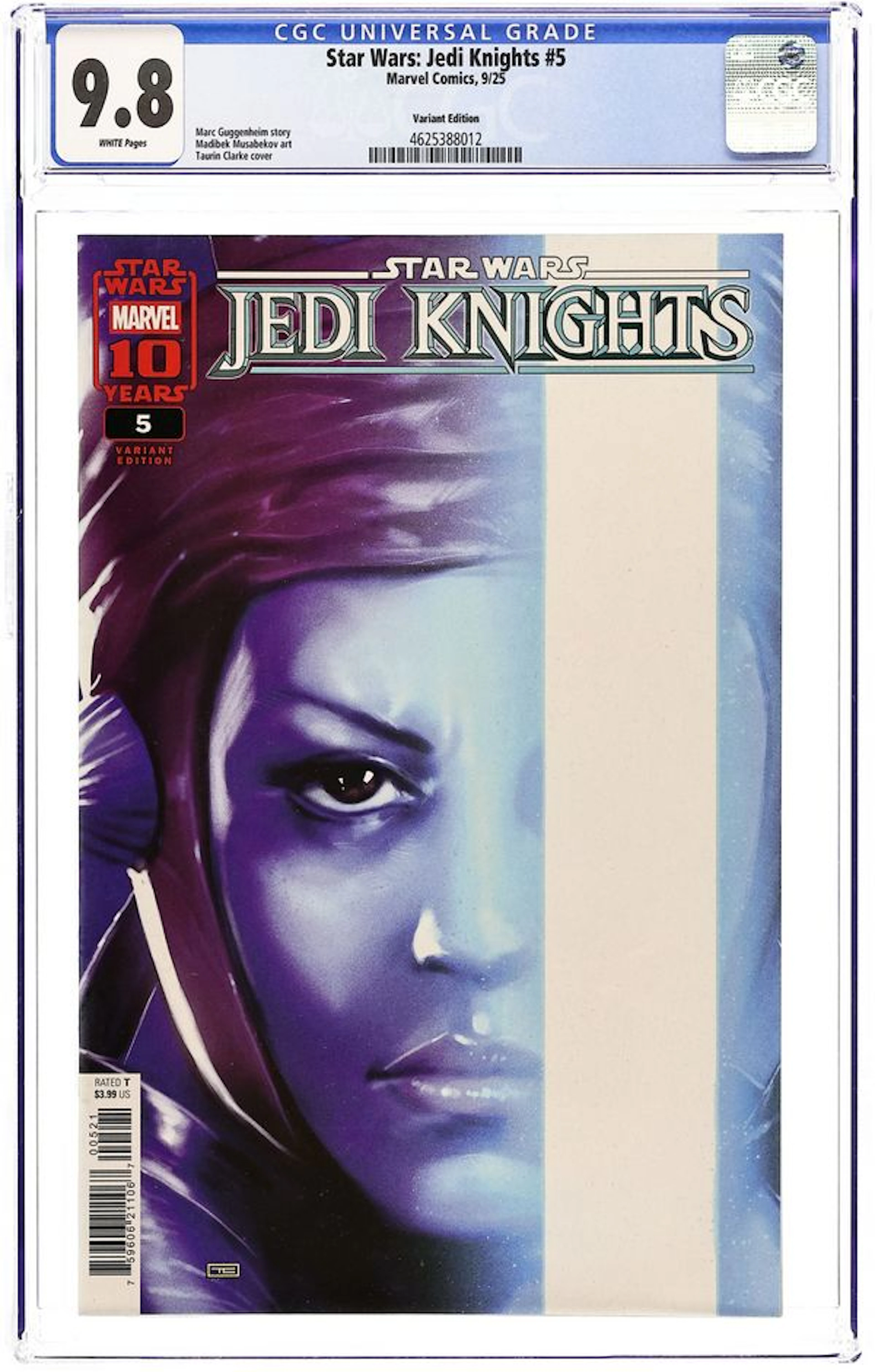 Star Wars Jedi Knights (2025 Marvel) 5B CGC 9.8