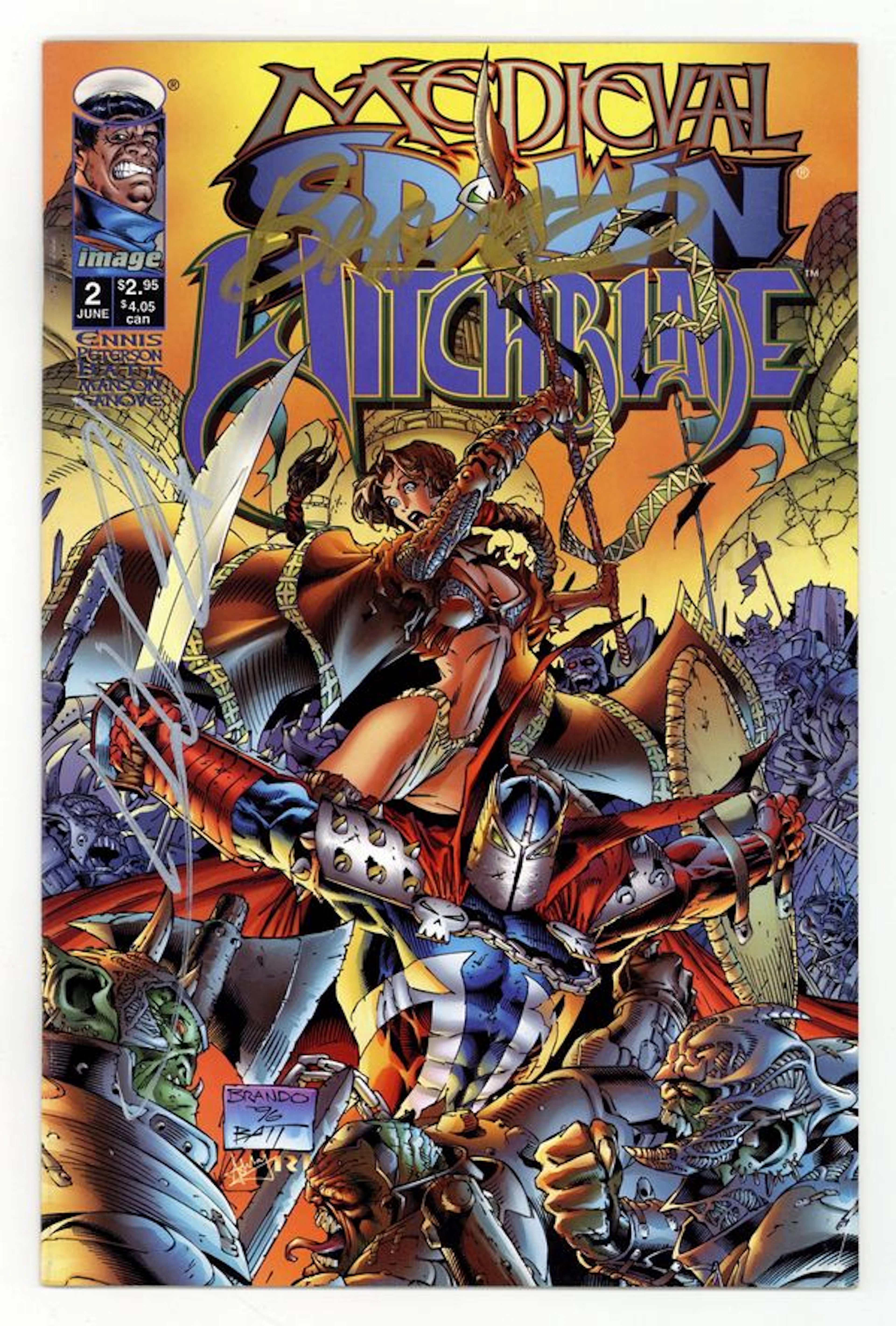 Medieval Spawn Witchblade (1996) 2D FN 6.0
