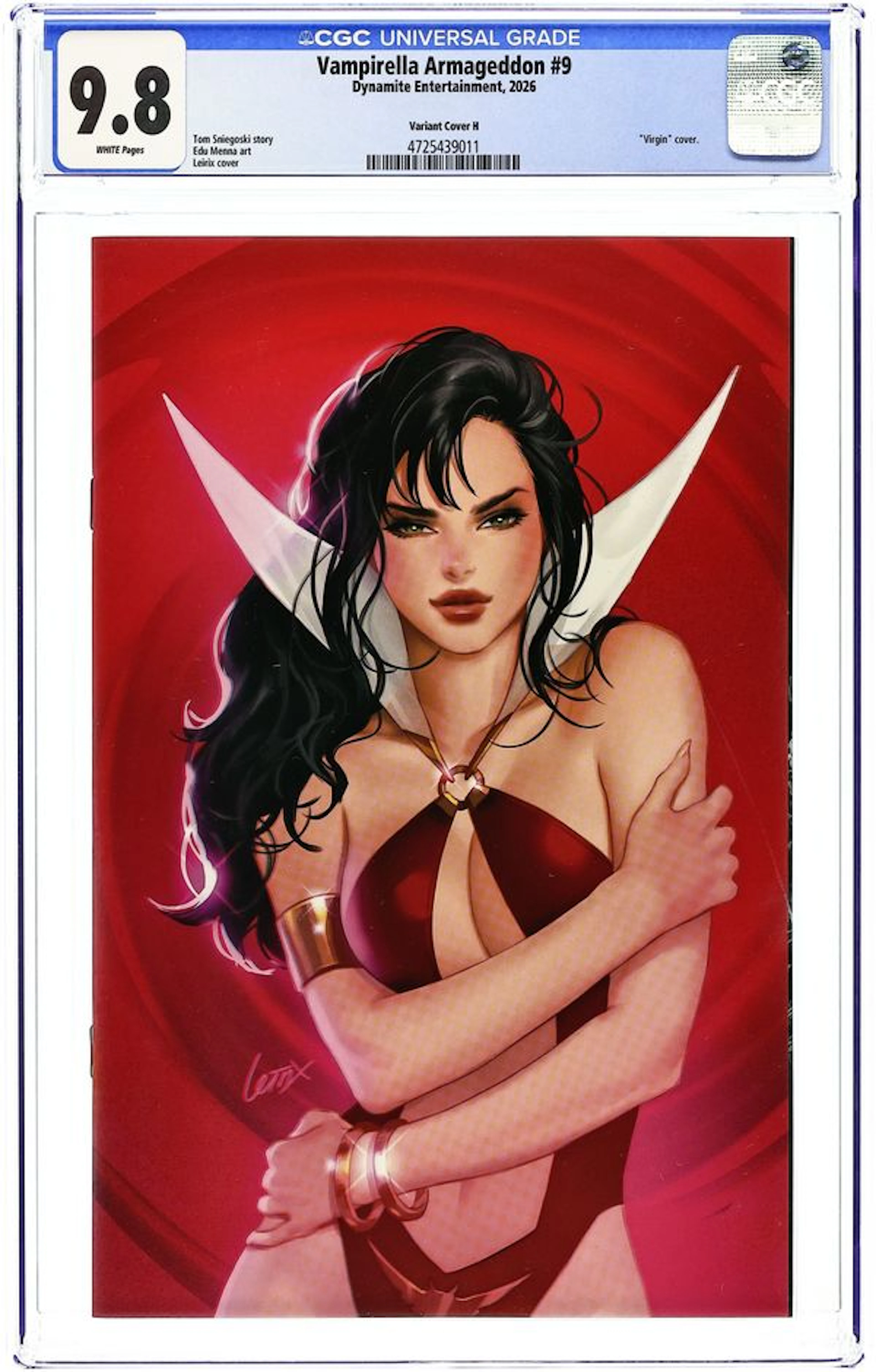 Vampirella Armageddon (2025 Dynamite) 9H CGC 9.8