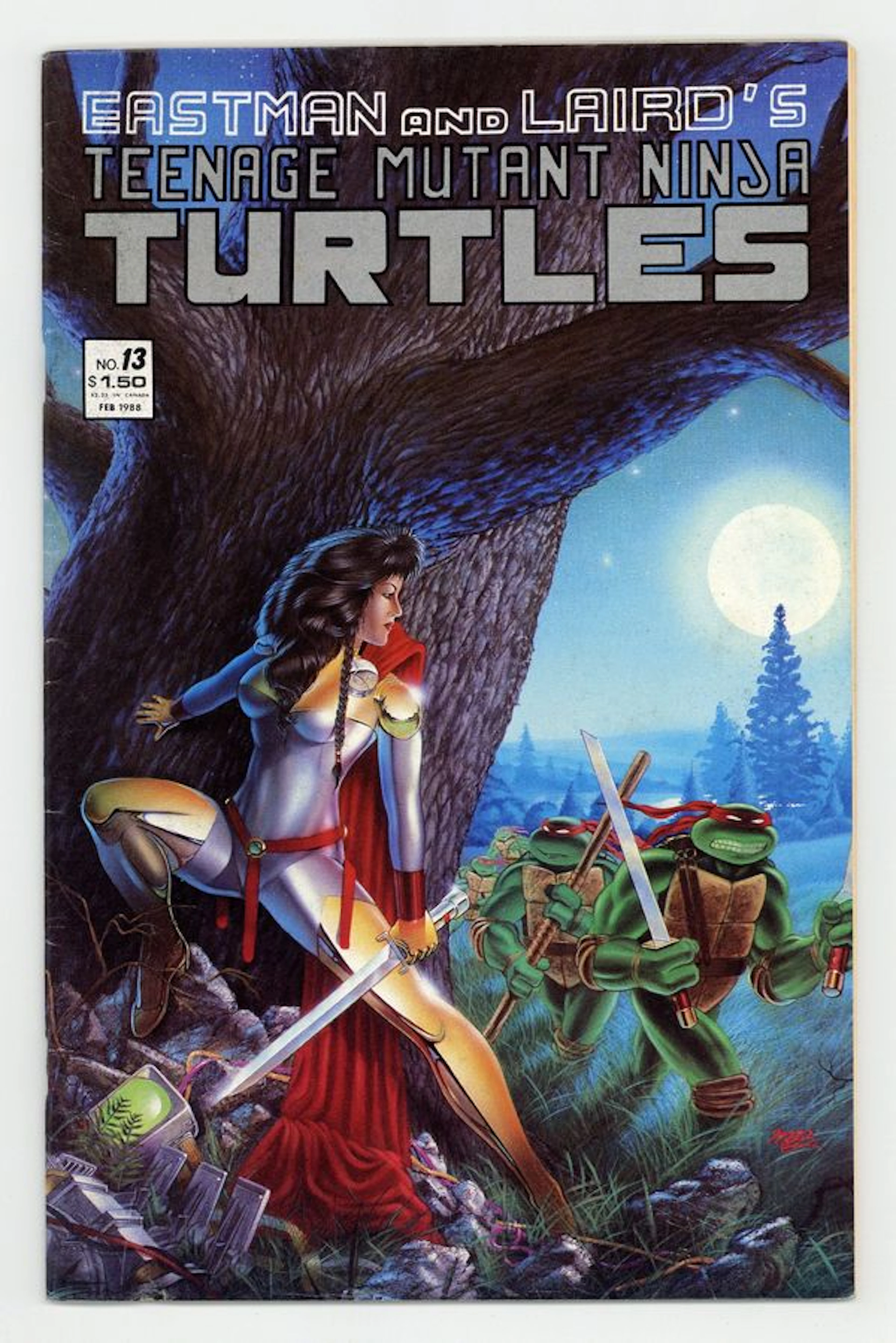 Teenage Mutant Ninja Turtles (1984 Mirage) 13 VG+ 4.5