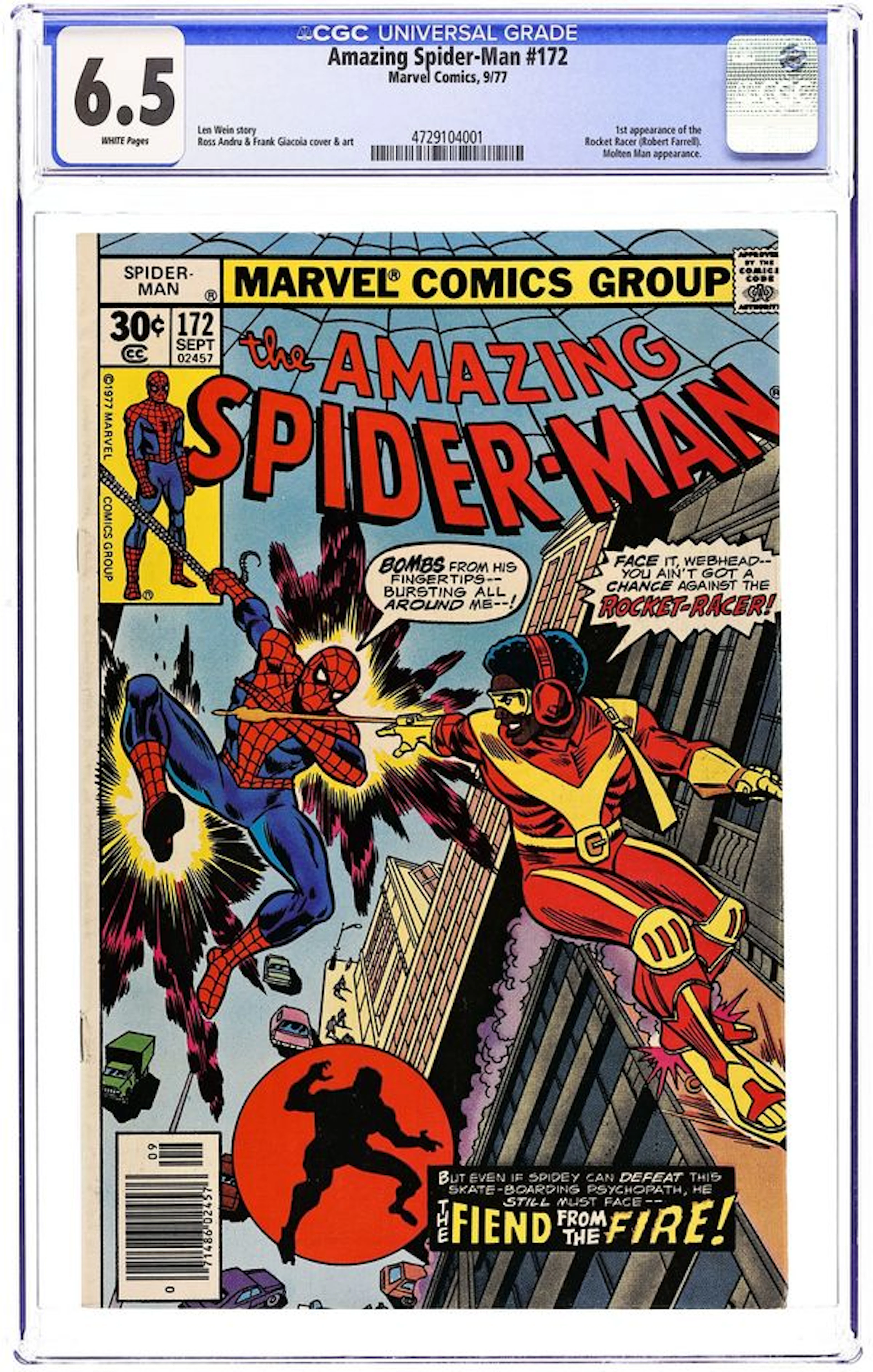 Amazing Spider-Man (1963 1st Series) 172 CGC 6.5