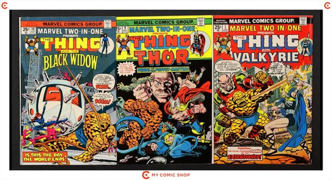 Marvel Two-in-One Lot of 3