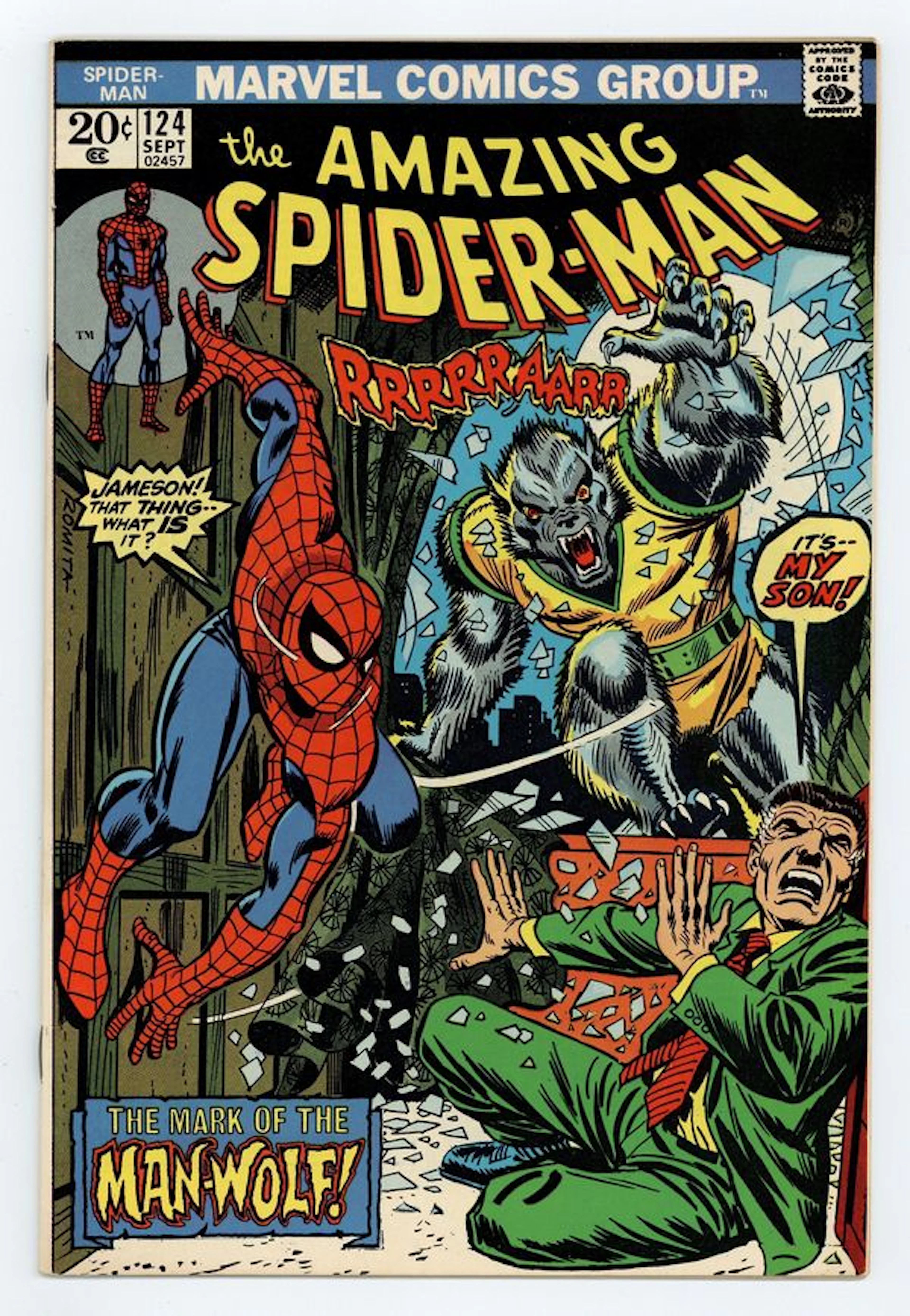 Amazing Spider-Man (1963 1st Series) 124 VF- 7.5