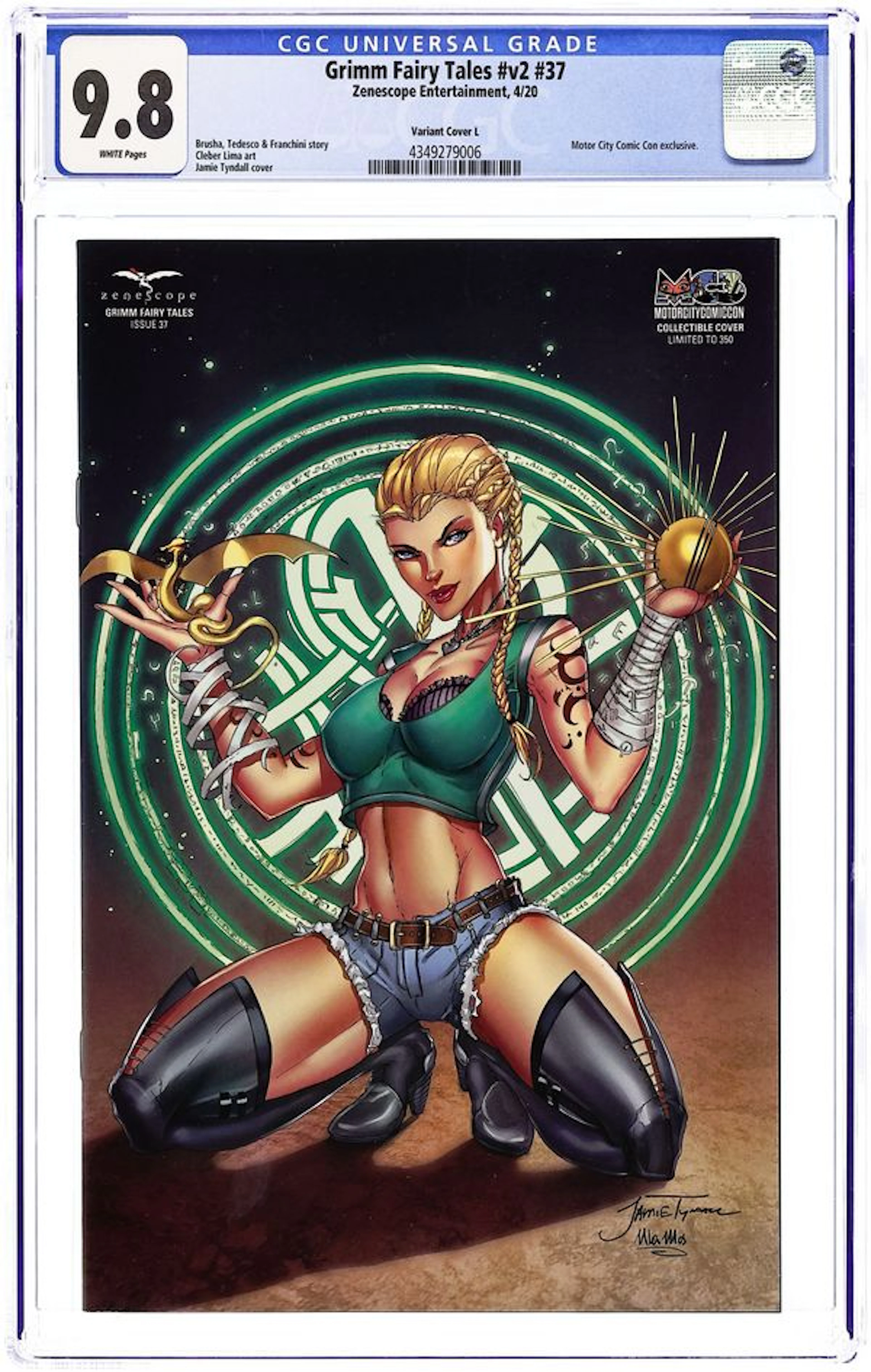 Grimm Fairy Tales (2016 2nd Series) 37L CGC 9.8