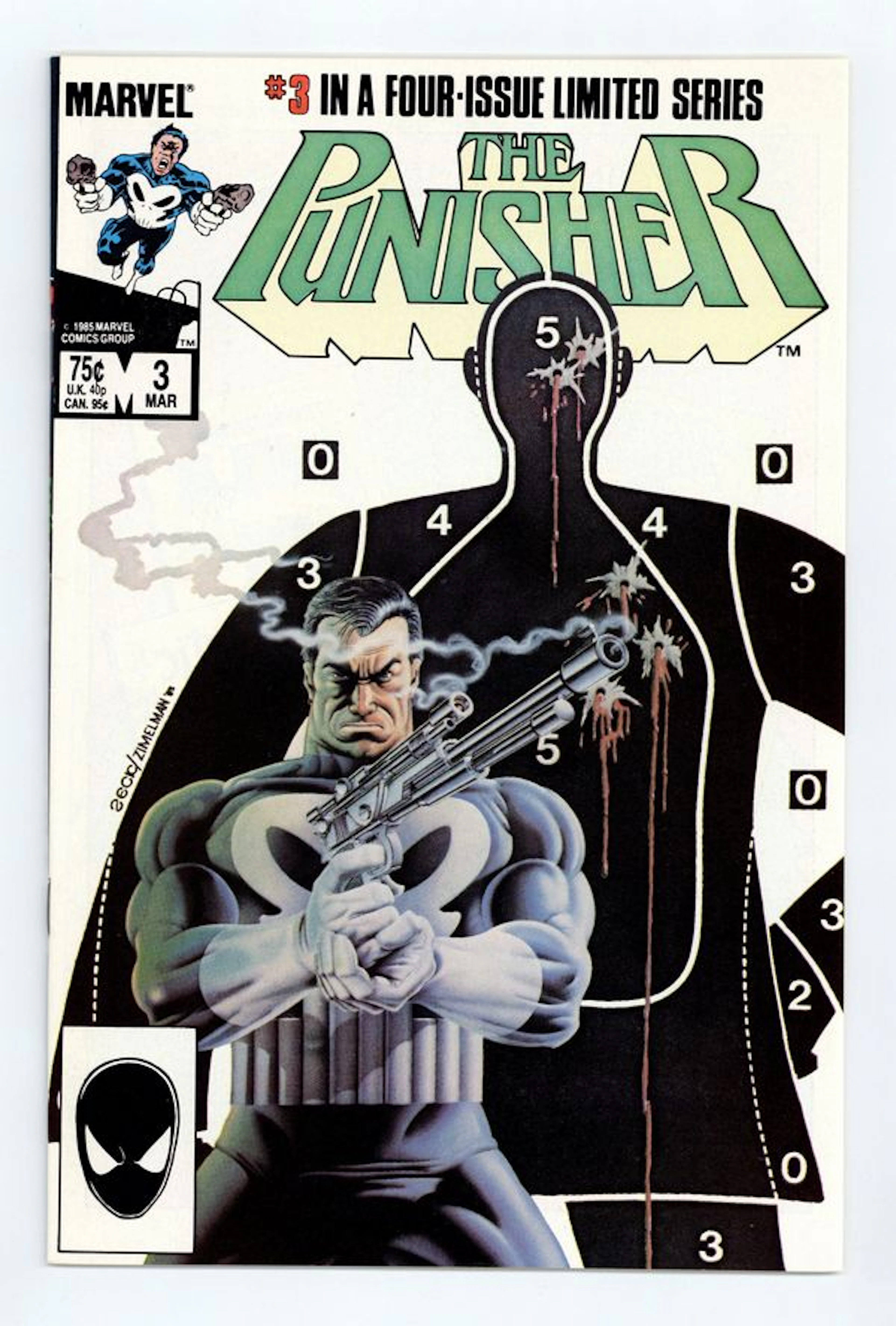 Punisher (1986 1st Series) 3D VF 8.0