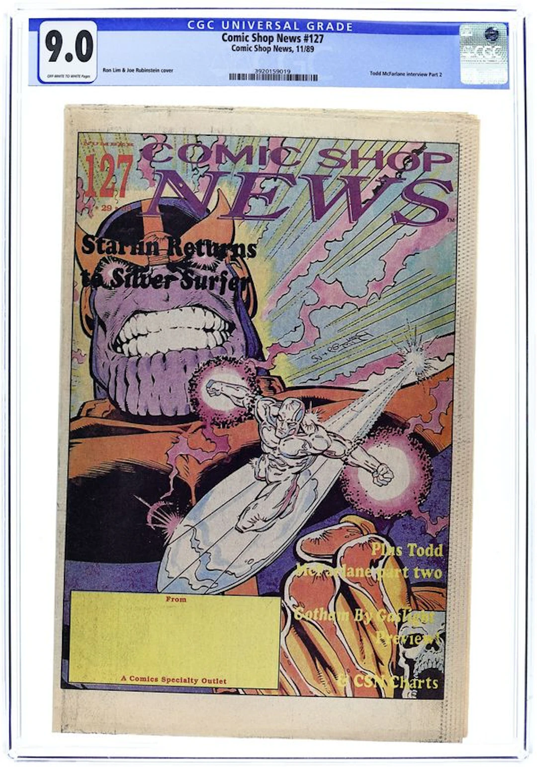 Comic Shop News (1987-Present) CSN 127 CGC 9.0