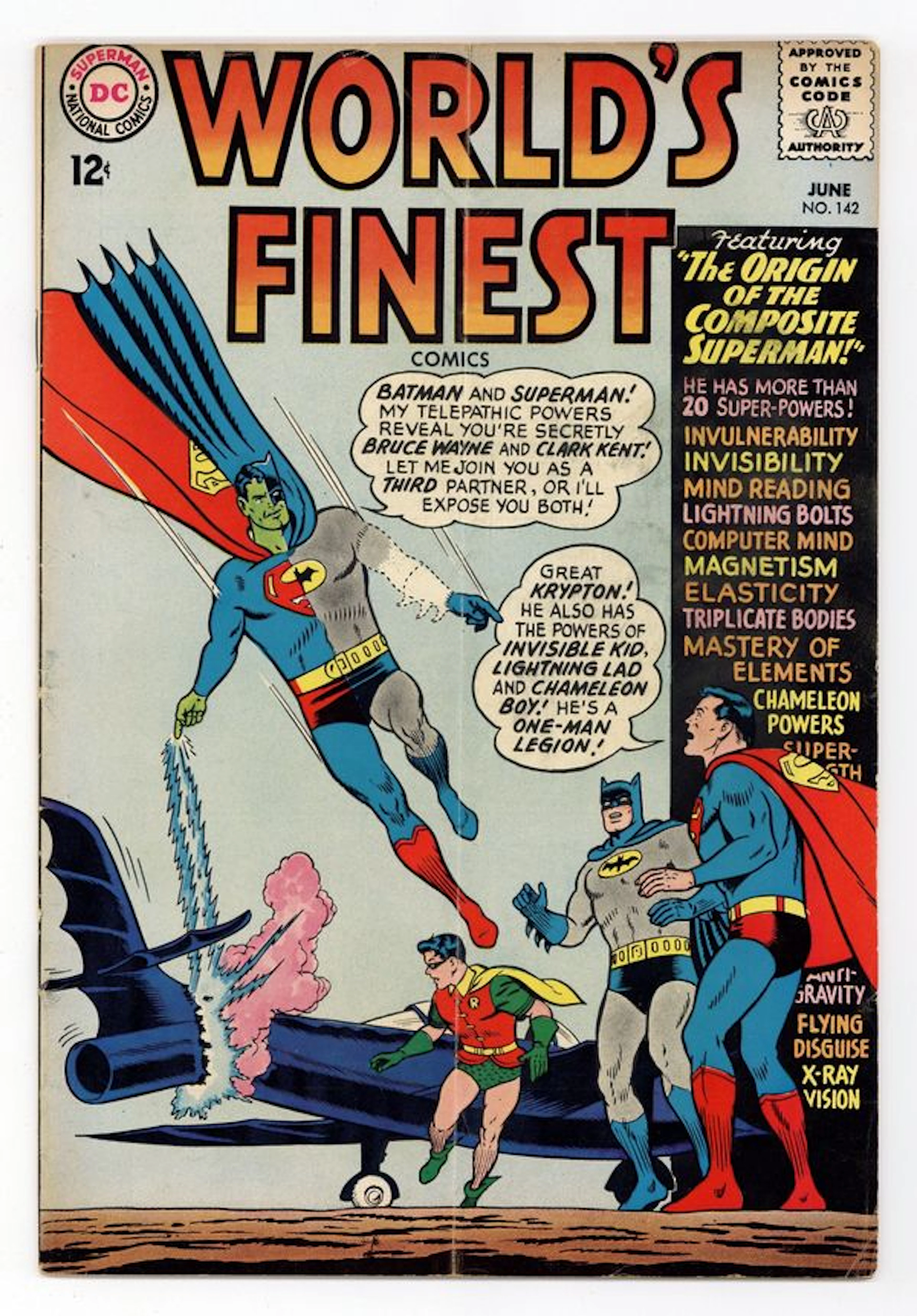 World's Finest Comics (1941) 142 GD/VG 3.0