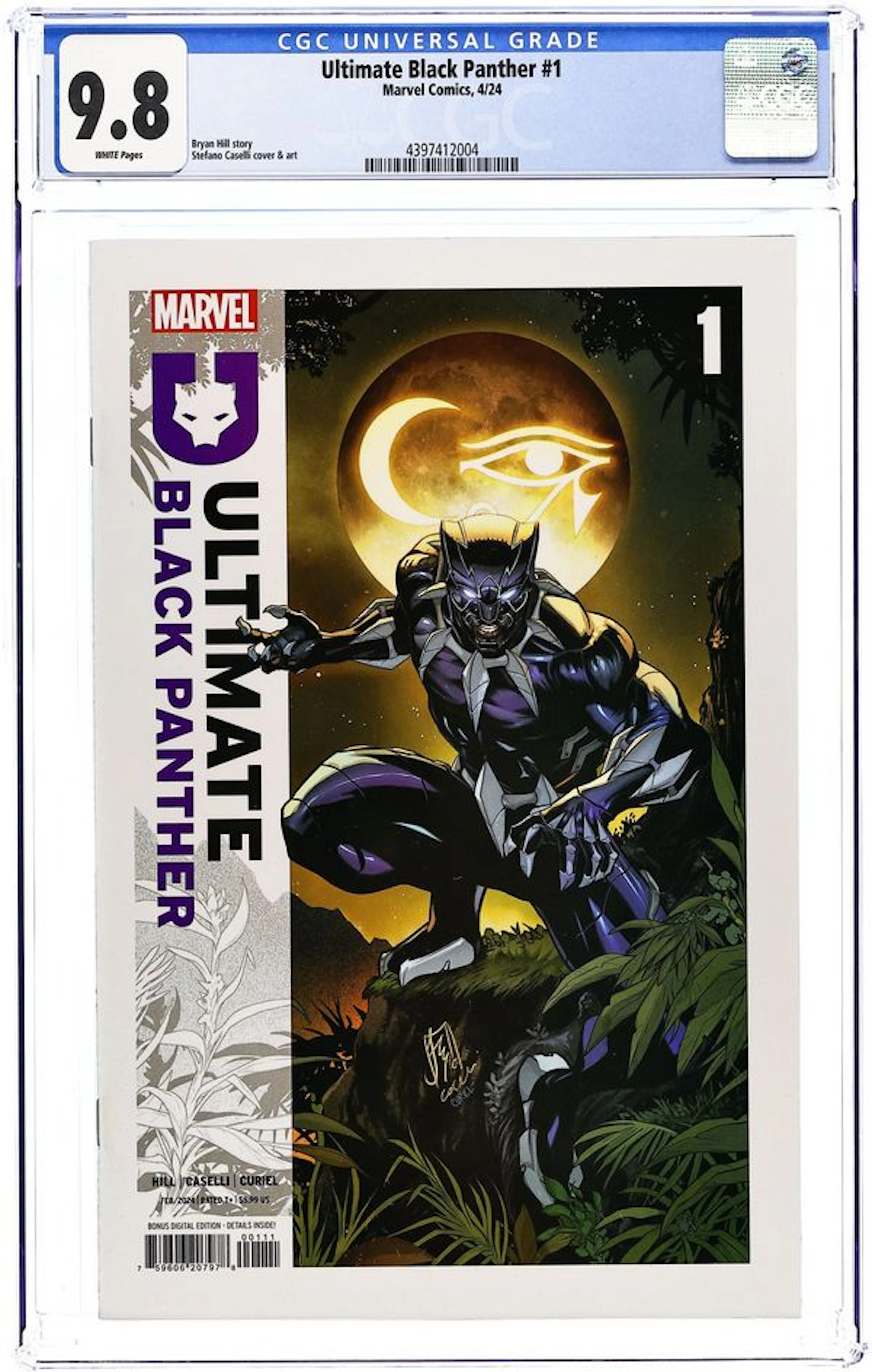 Ultimate Black Panther (2024 Marvel) 1A CGC 9.8