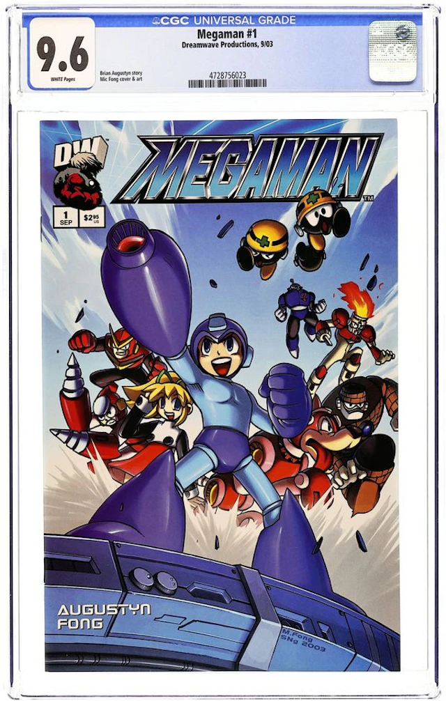 Mega Man (2003) 1A CGC 9.6