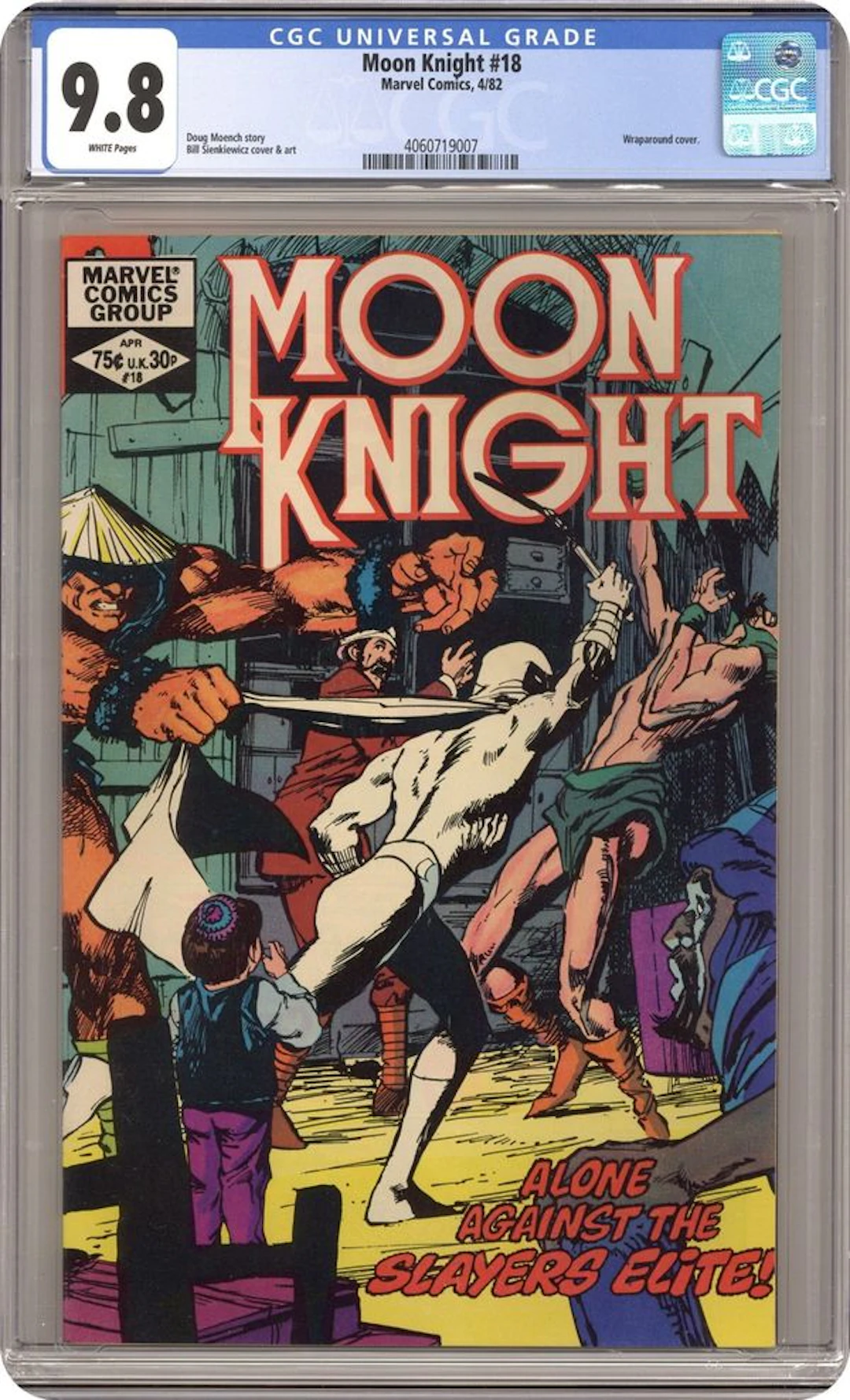 Moon Knight (1980 1st Series) 18 CGC 9.8