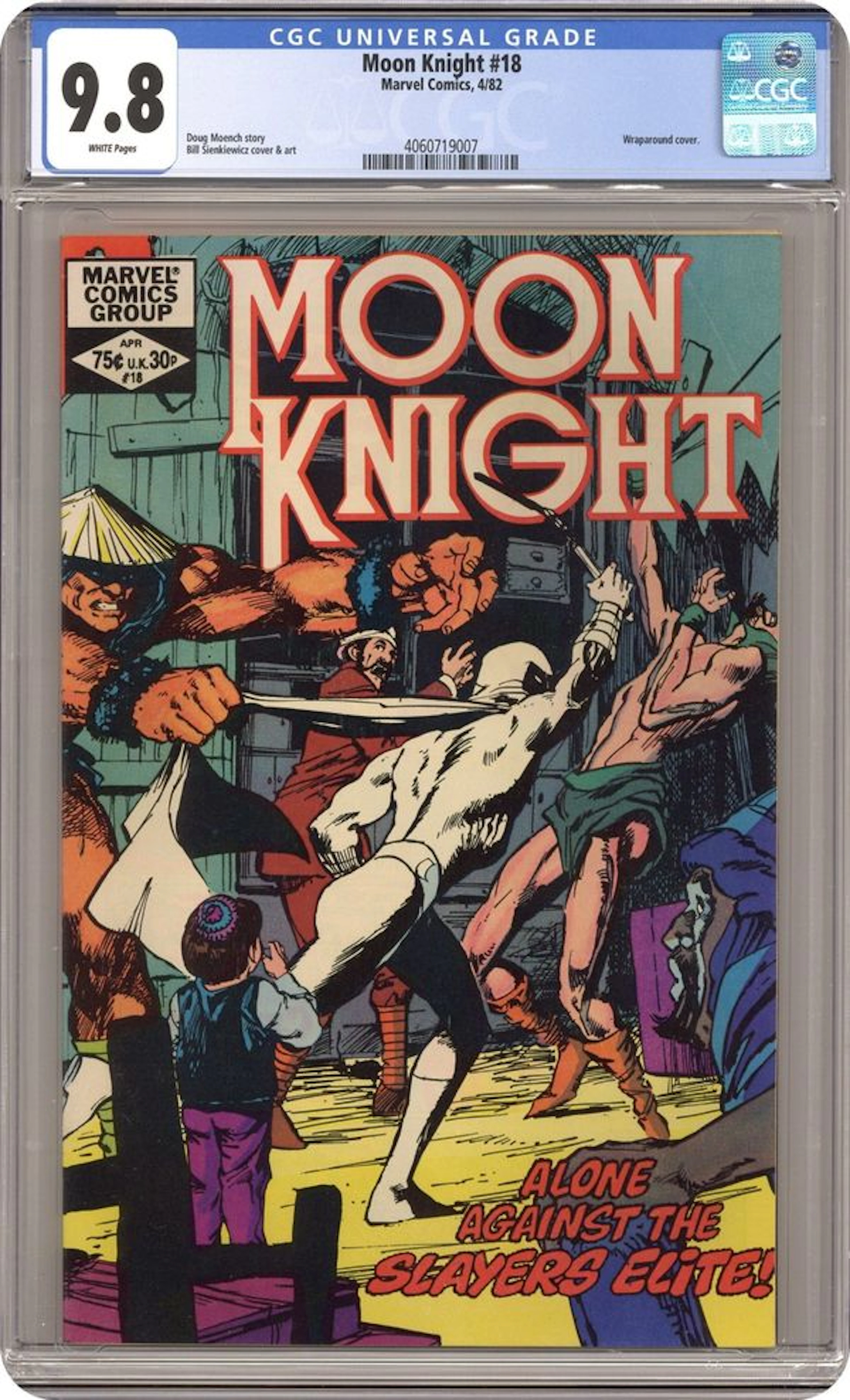 Moon Knight (1980 1st Series) 18 CGC 9.8