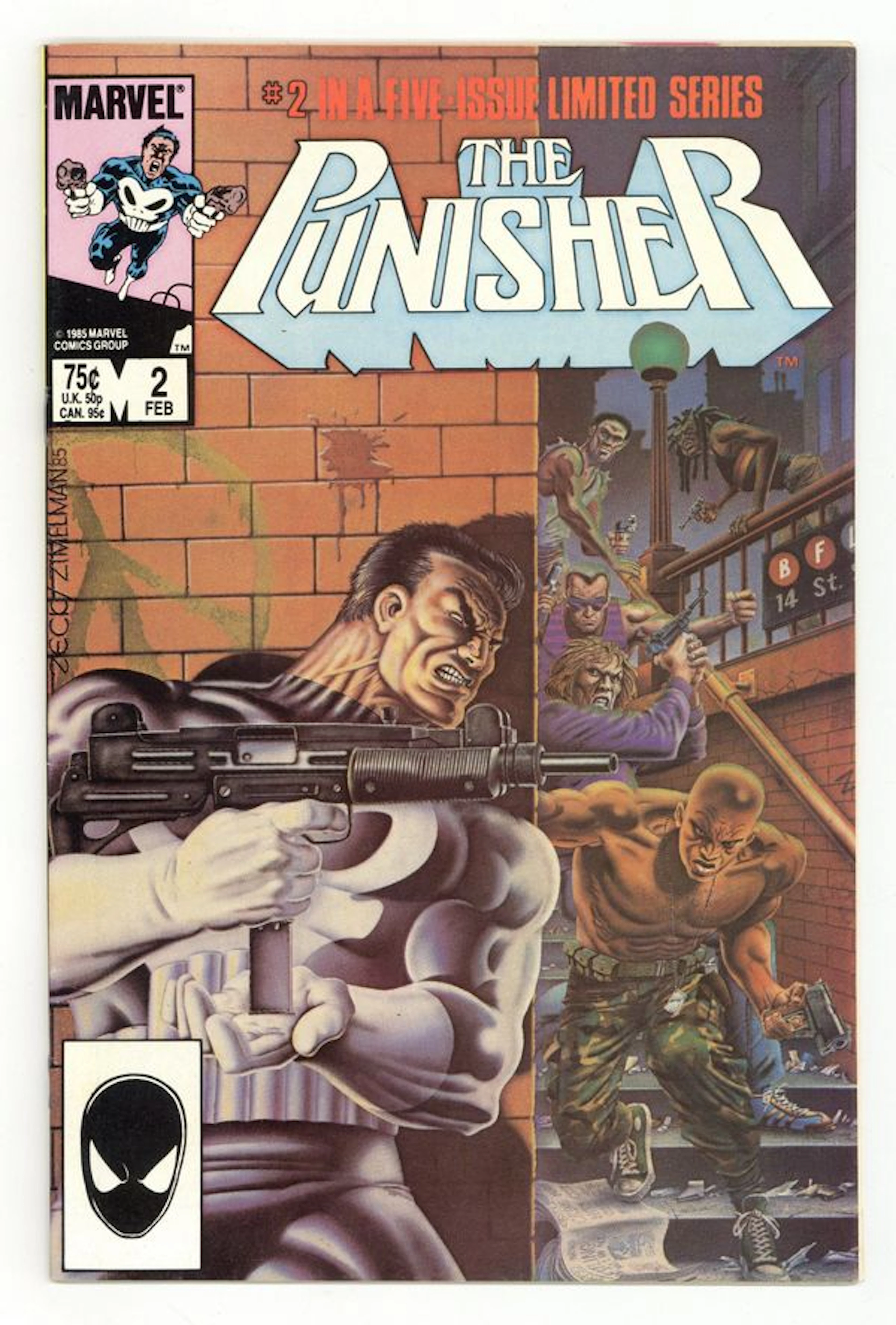 Punisher (1986 1st Series) 2D VF 8.0