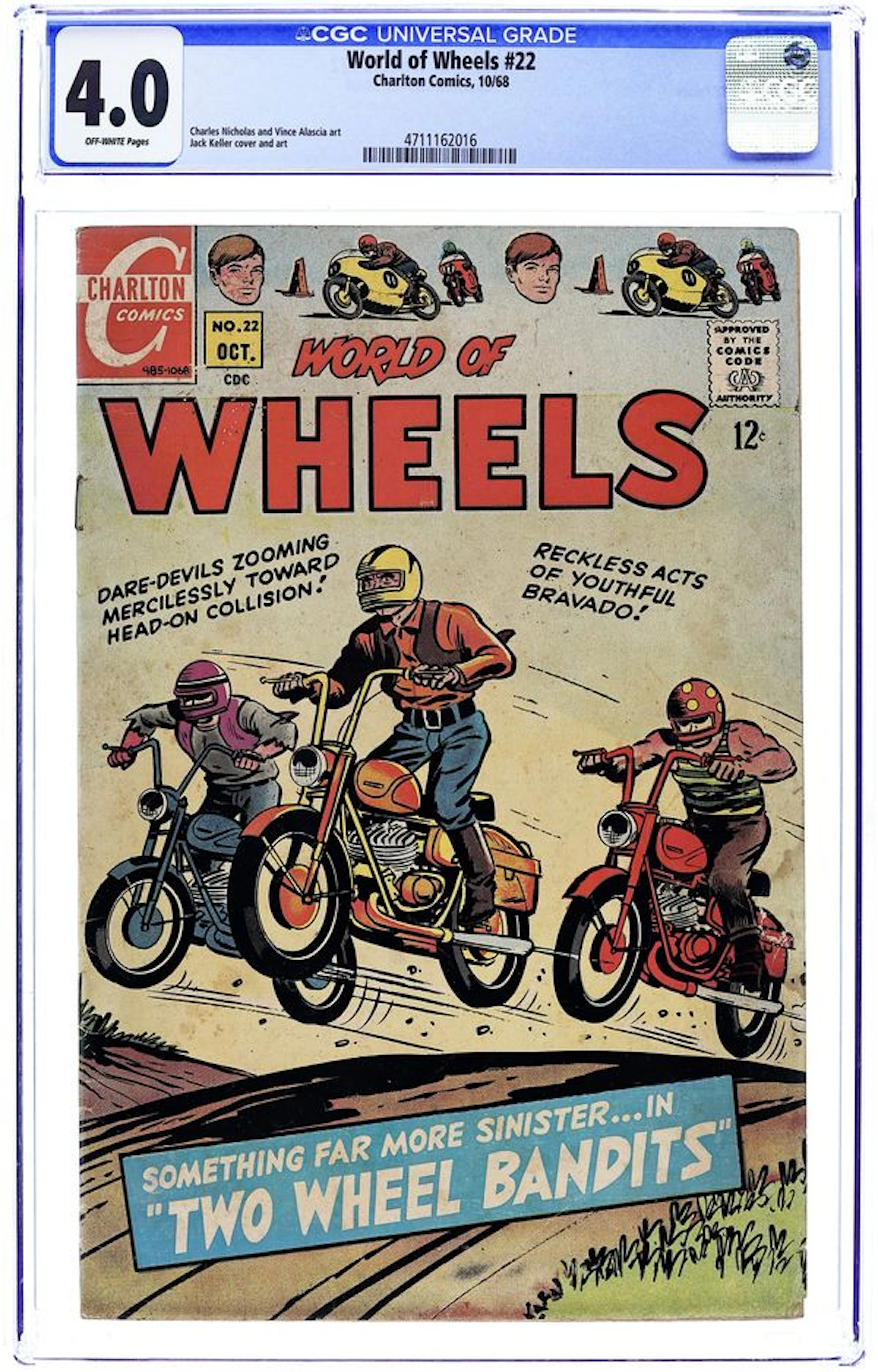 World of Wheels (1967) 22 CGC 4.0