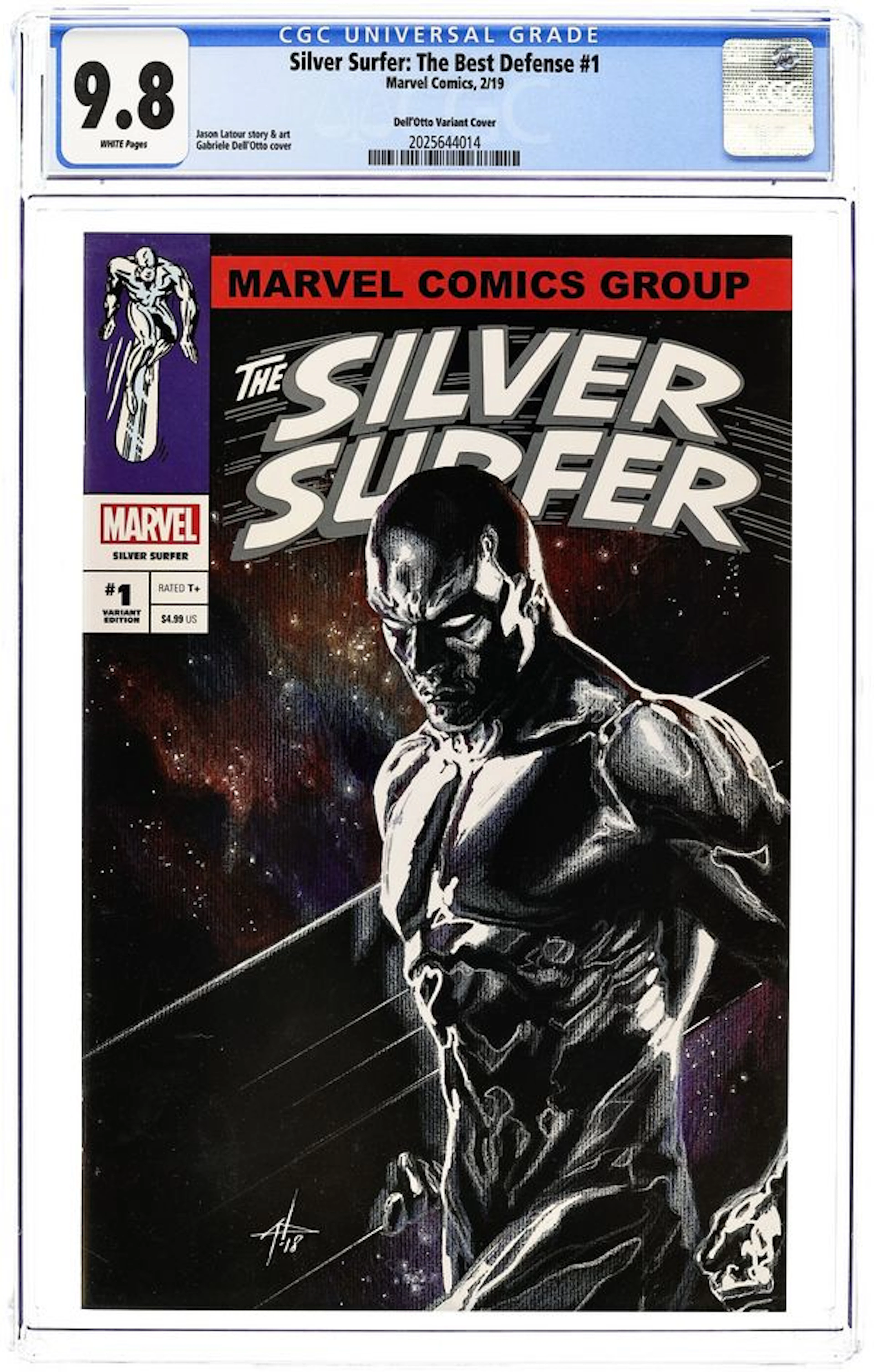 Silver Surfer: The Best Defense (2018) 1IG.A CGC 9.8