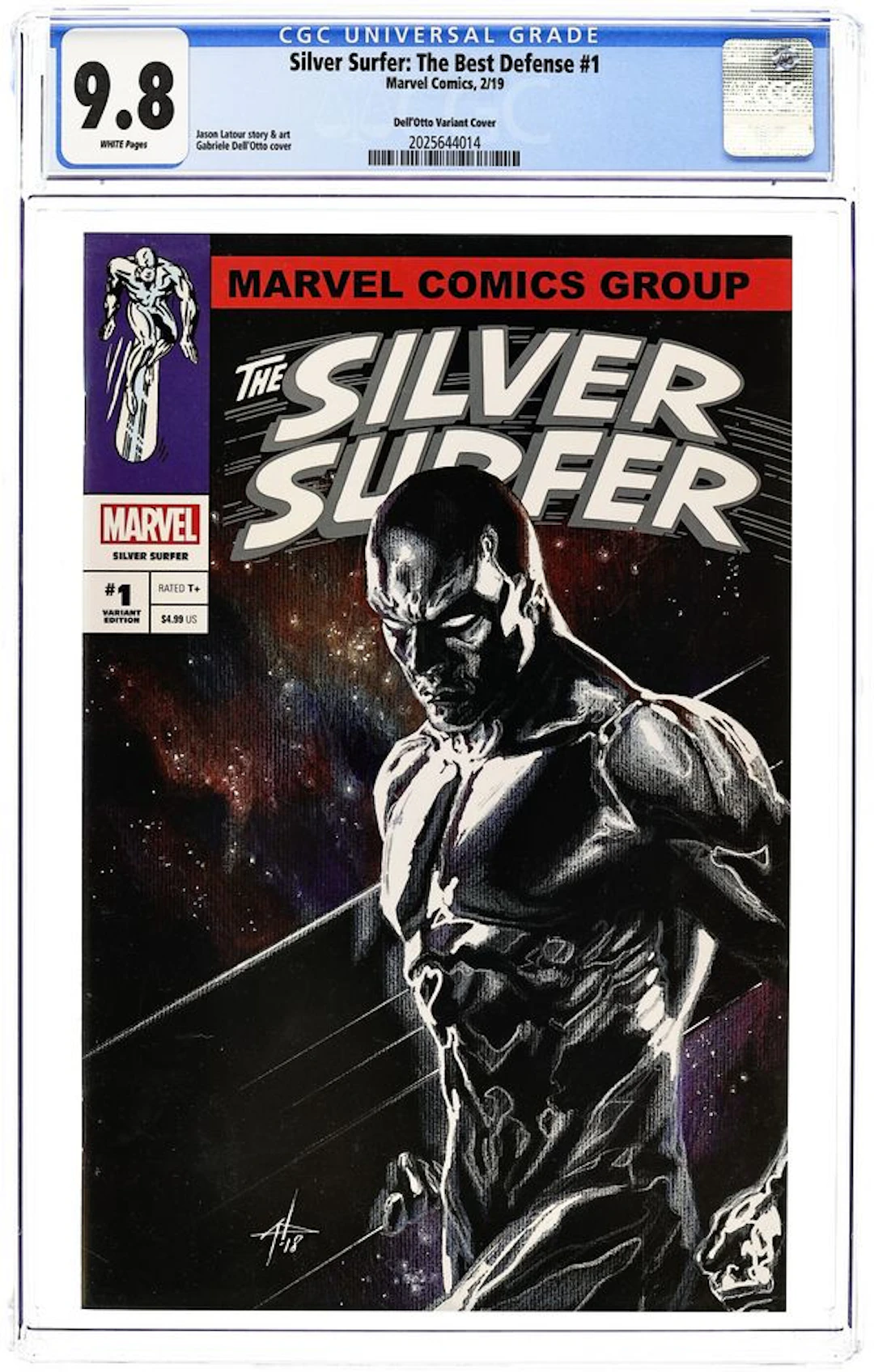 Silver Surfer: The Best Defense (2018) 1IG.A CGC 9.8