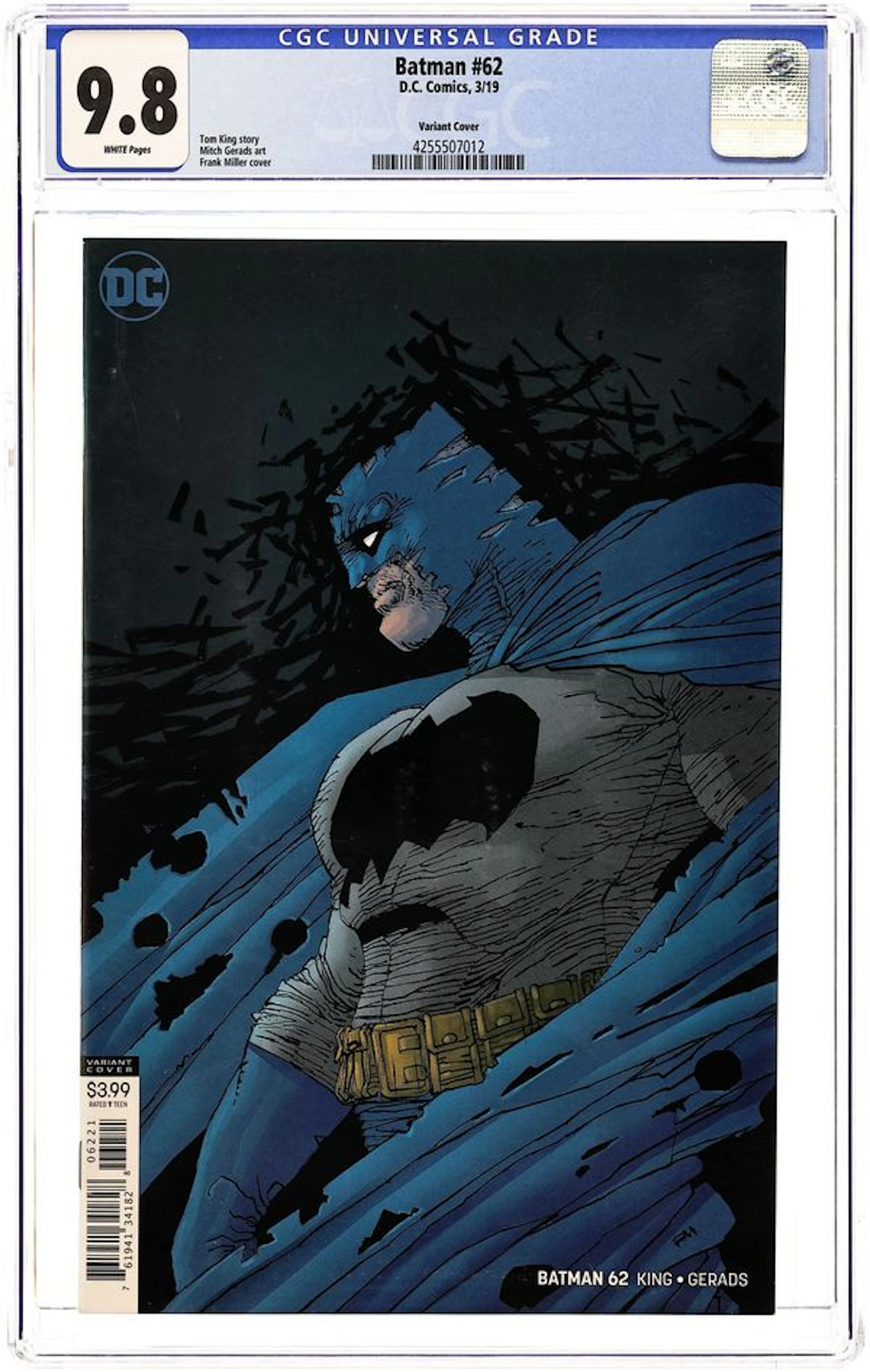 Batman (2016 3rd Series) 62B CGC 9.8