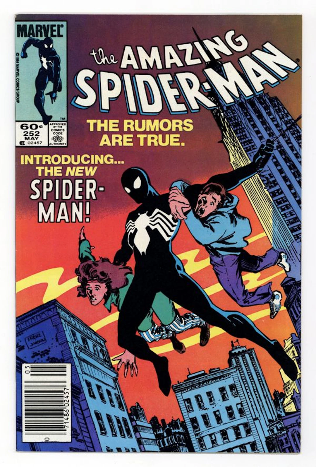 Amazing Spider-Man (1963 1st Series) 252N VG+ 4.5