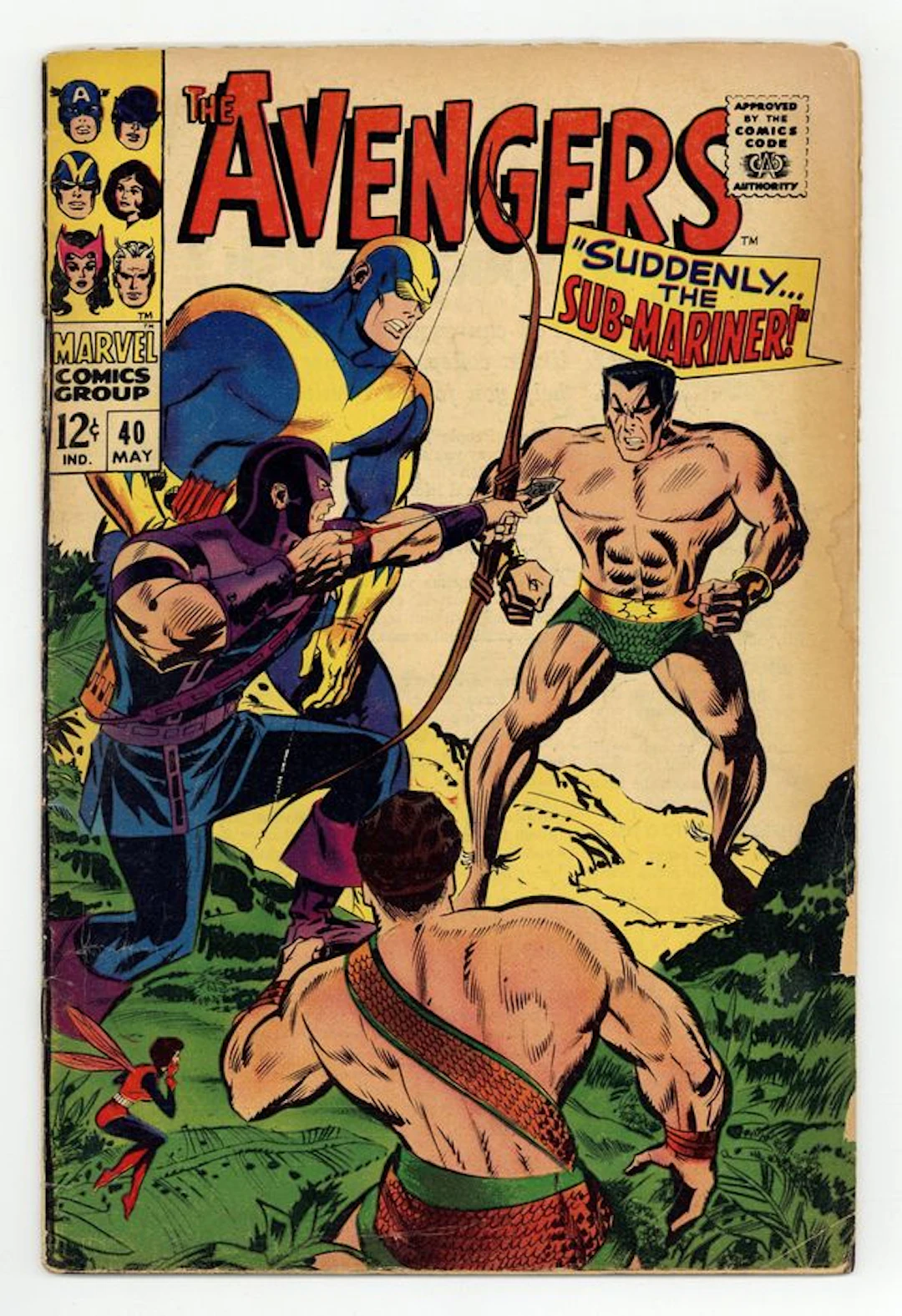 Avengers (1963 1st Series) 40 VG- 3.5 (R)