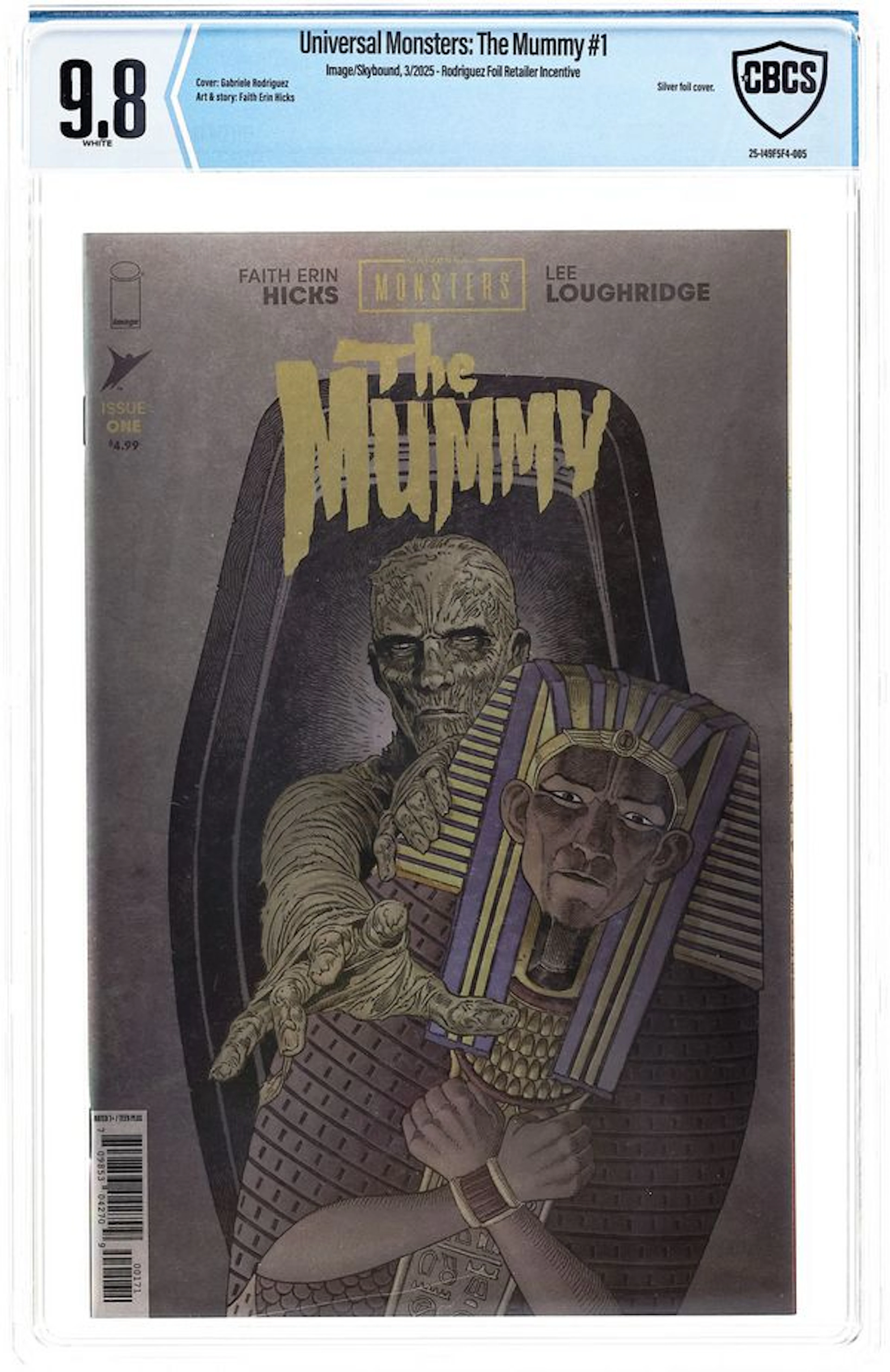 Universal Monsters The Mummy (2025 Image) 1G CBCS 9.8