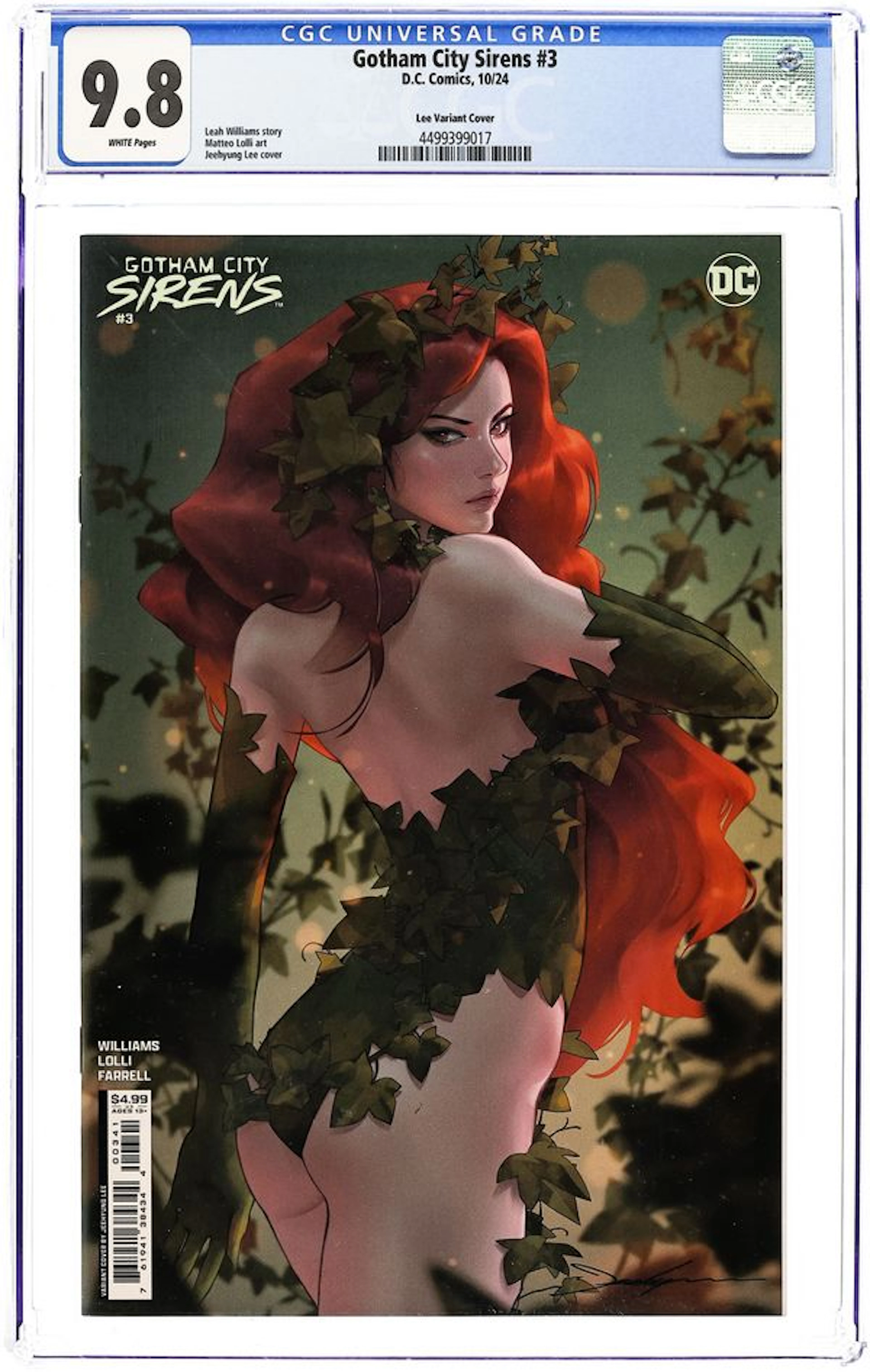 Gotham City Sirens (2024 DC) 3C CGC 9.8