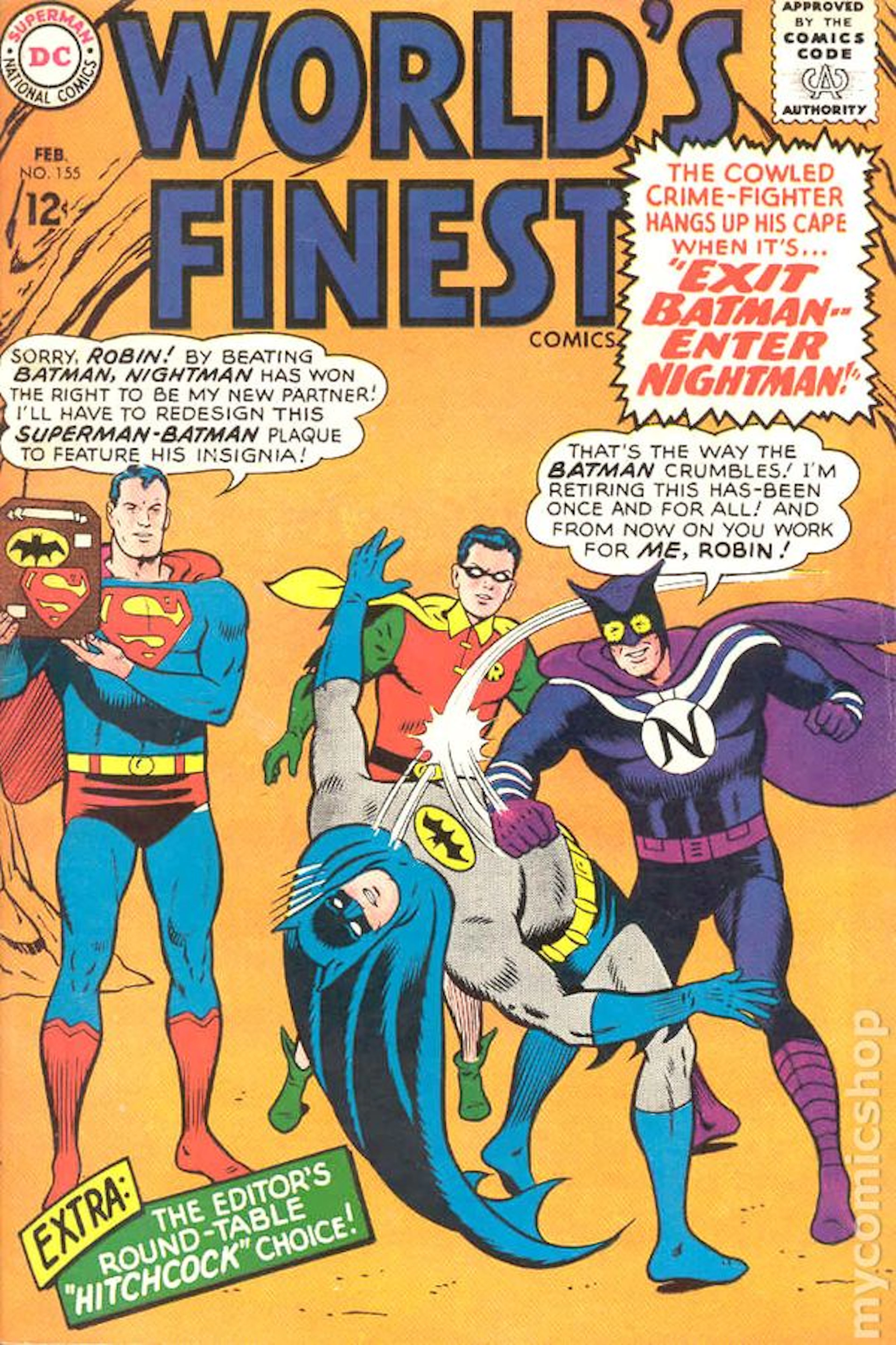 World's Finest Comics (1941) 155 VG- 3.5