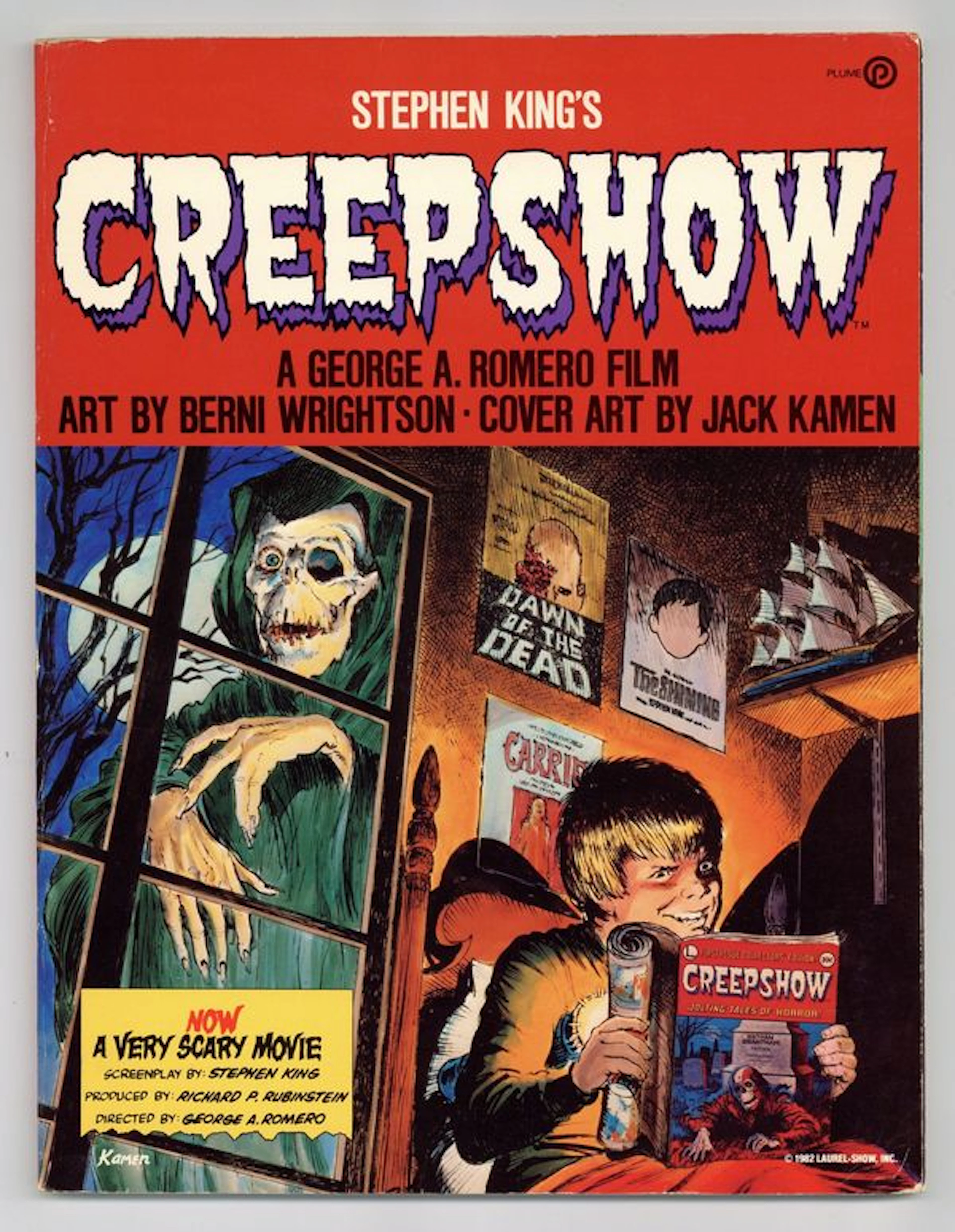 Creepshow GN (1982 New American Library 1st Edition) Stephen King's